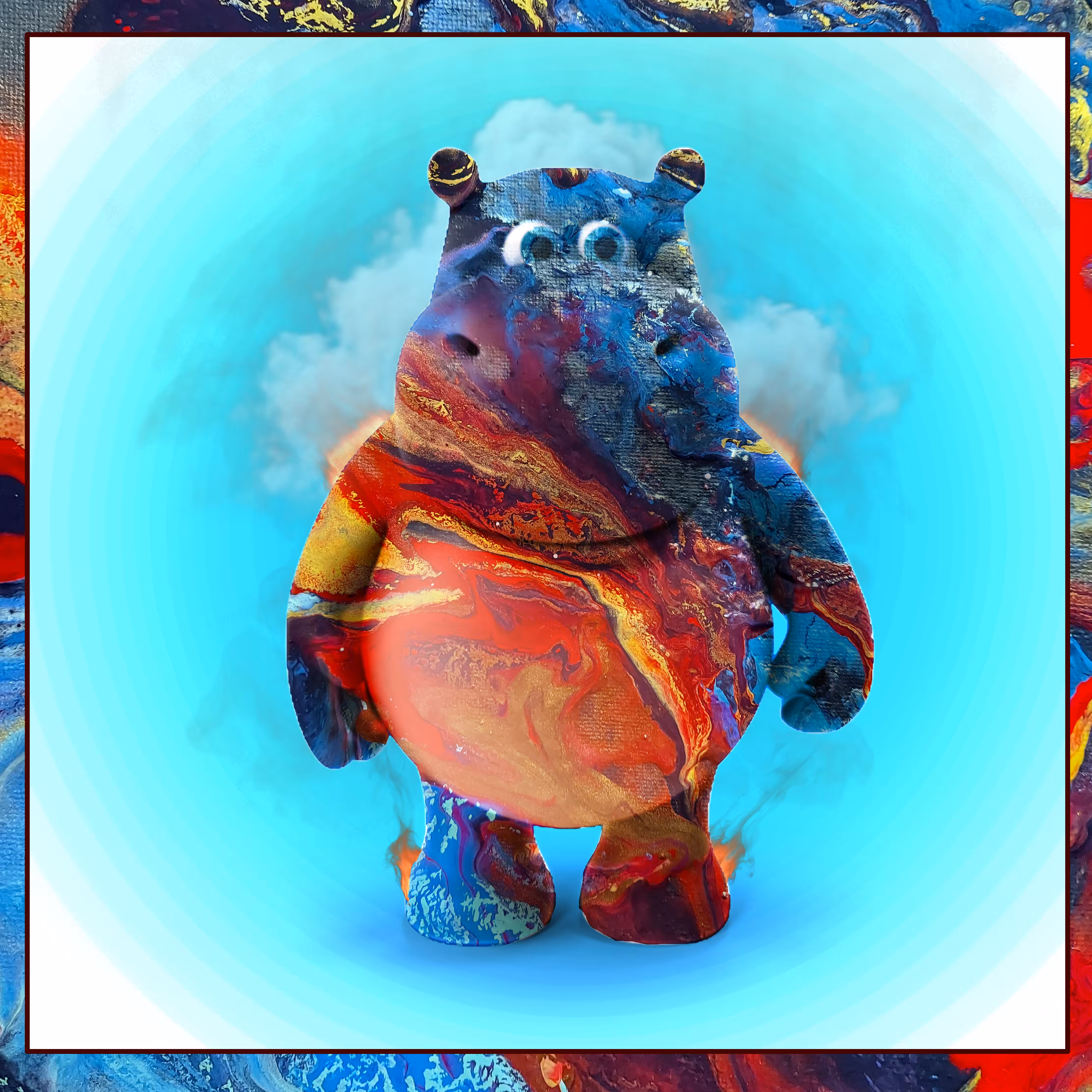 Volcano Lava Hippo