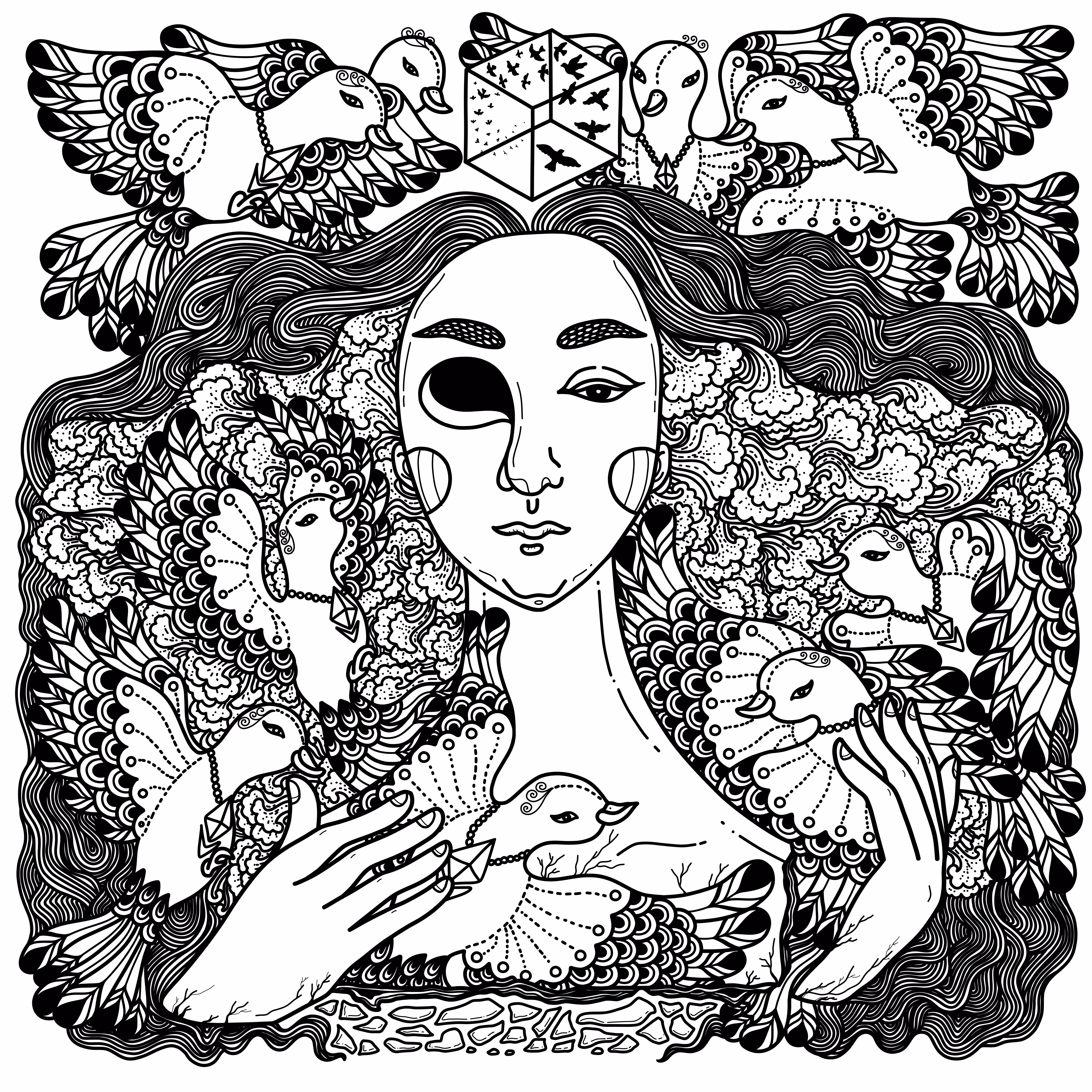 Women pray
