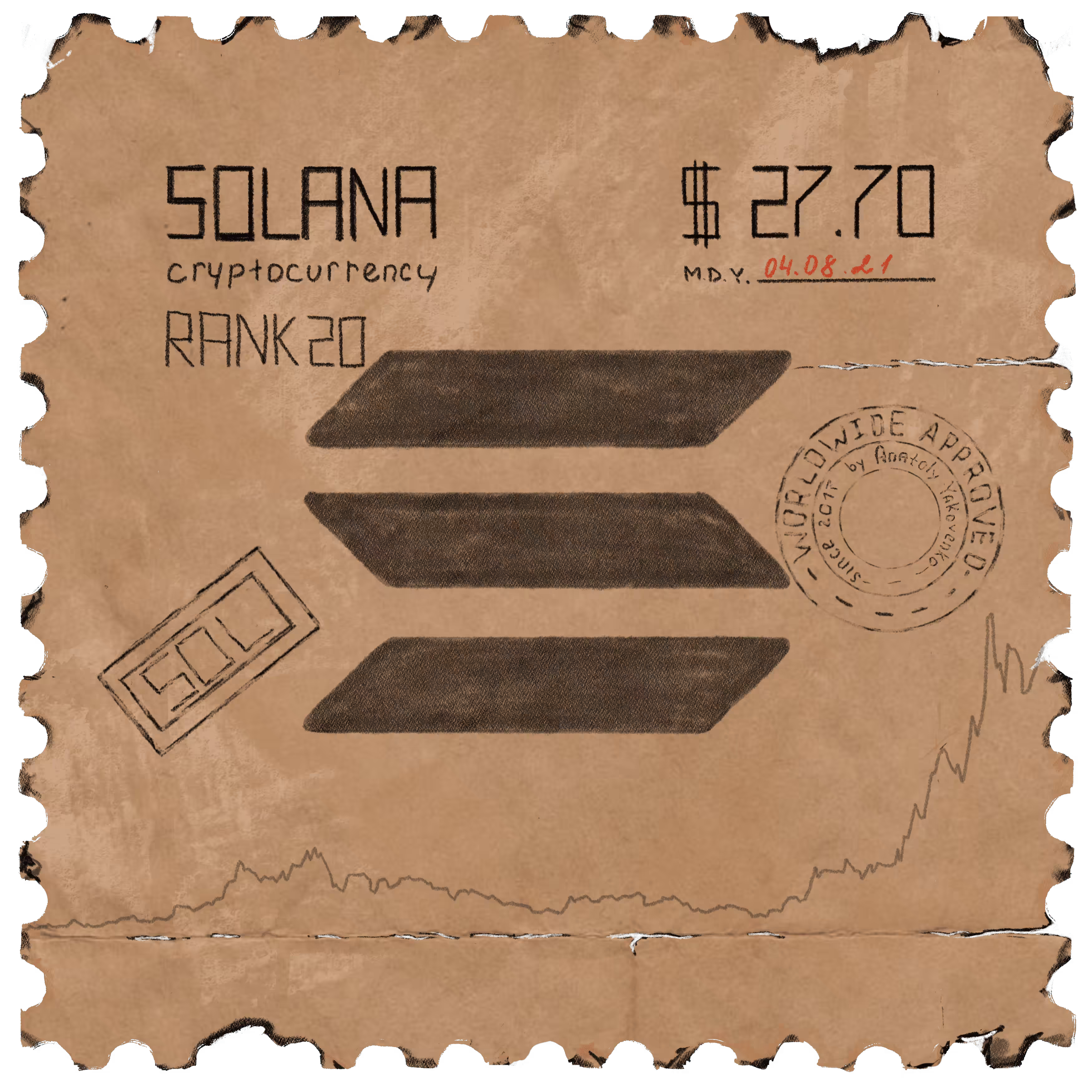 CryptoStamp SOL #19