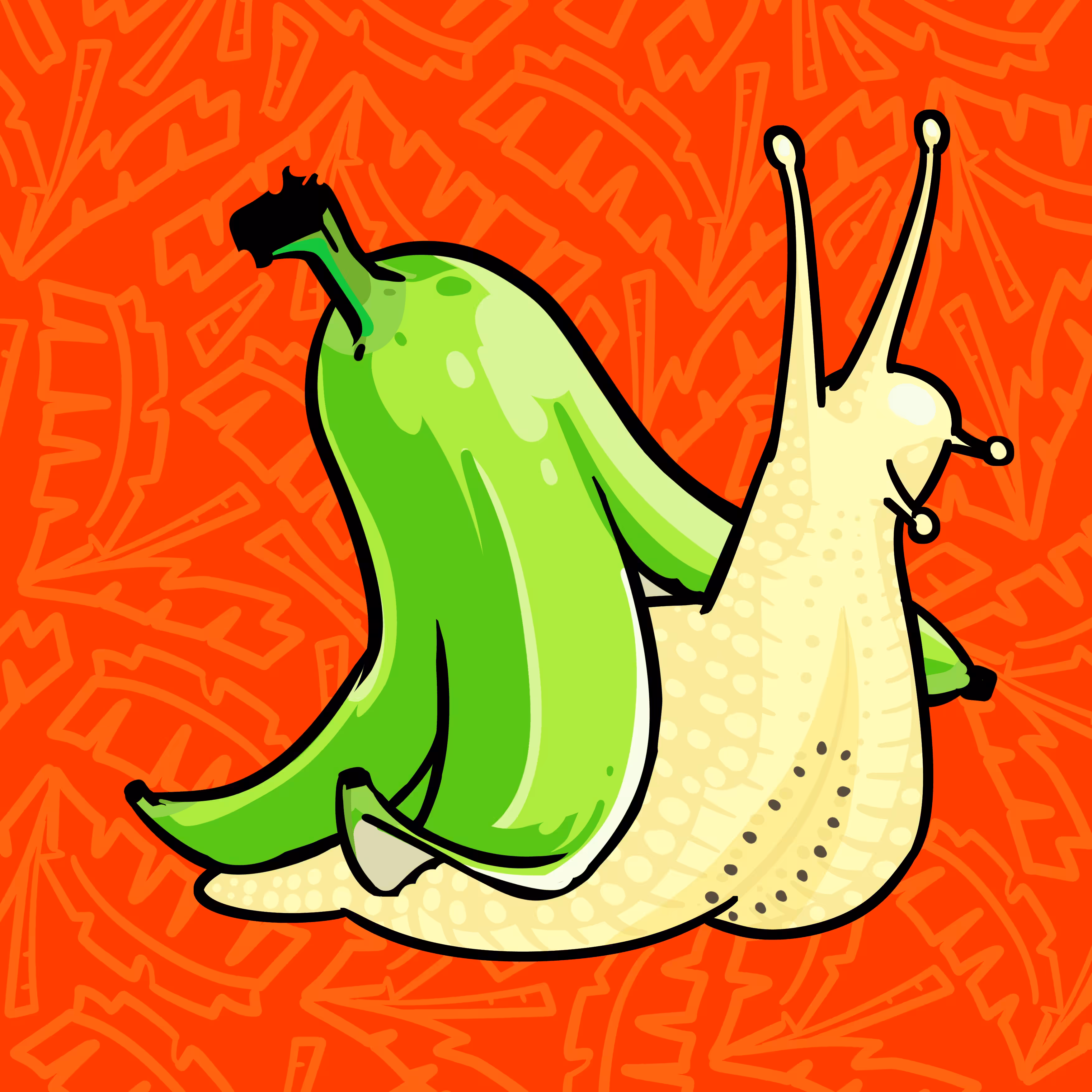 Snail2015 Green Banana
