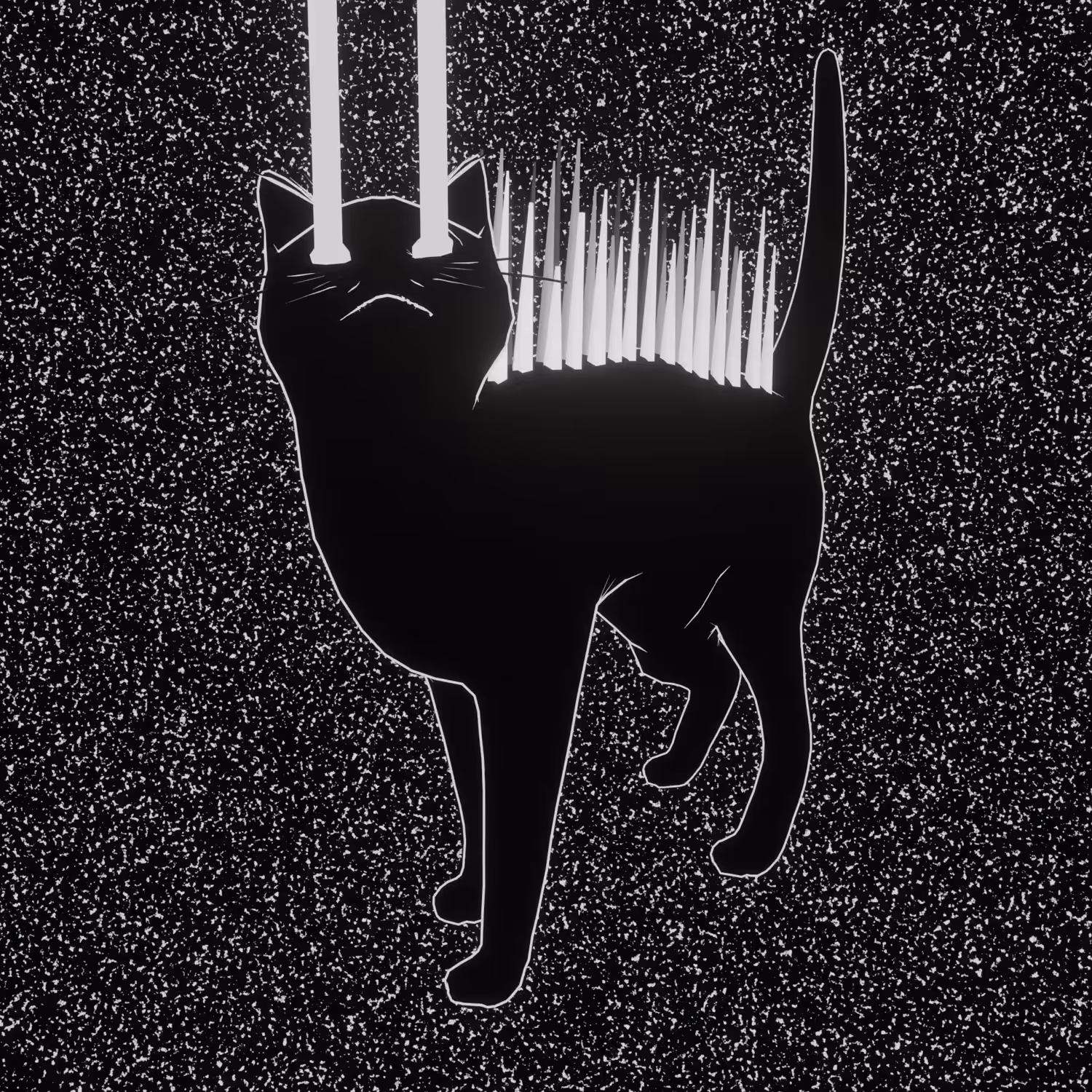 Monochormic Cat
