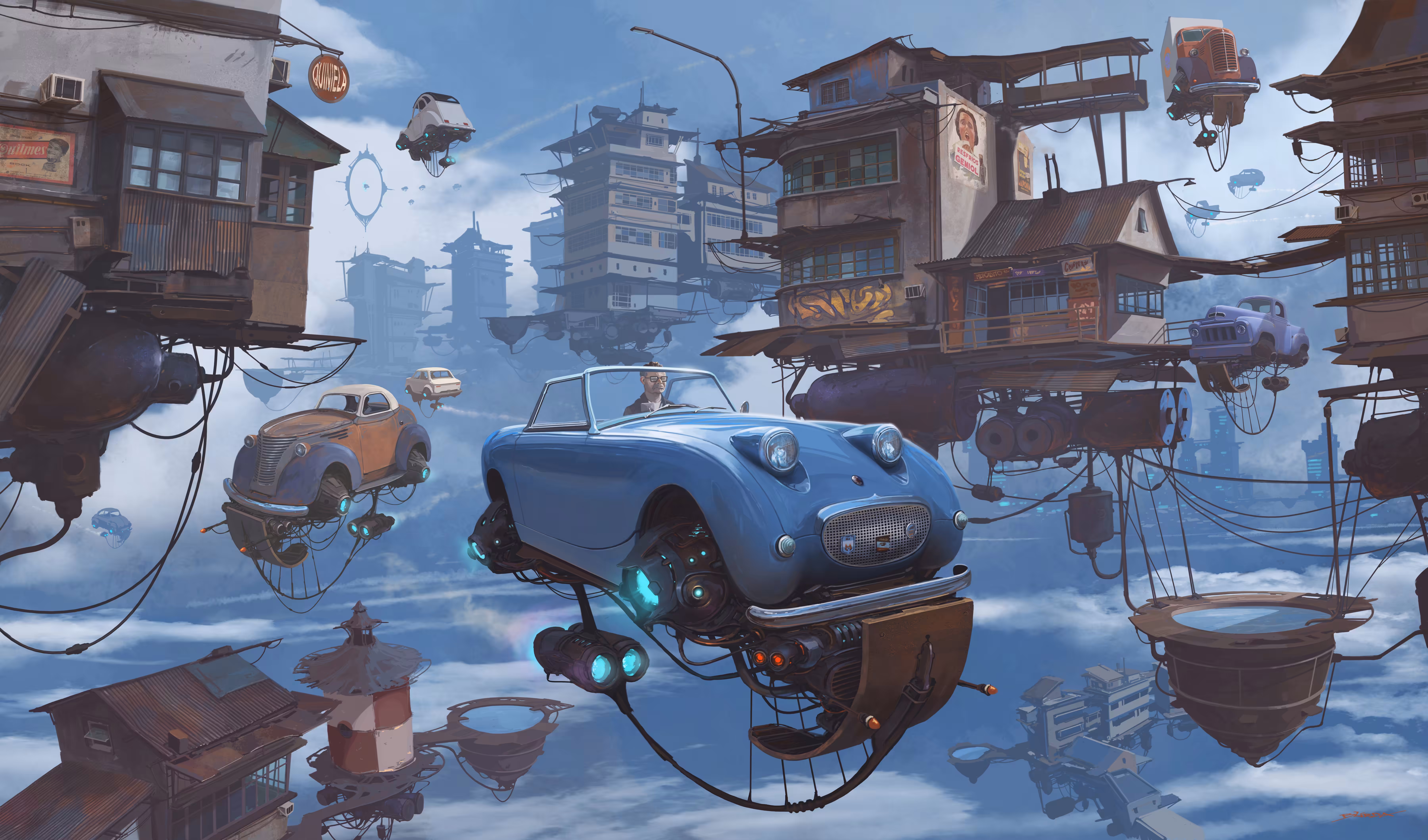 Austin Bugeye in the sky
