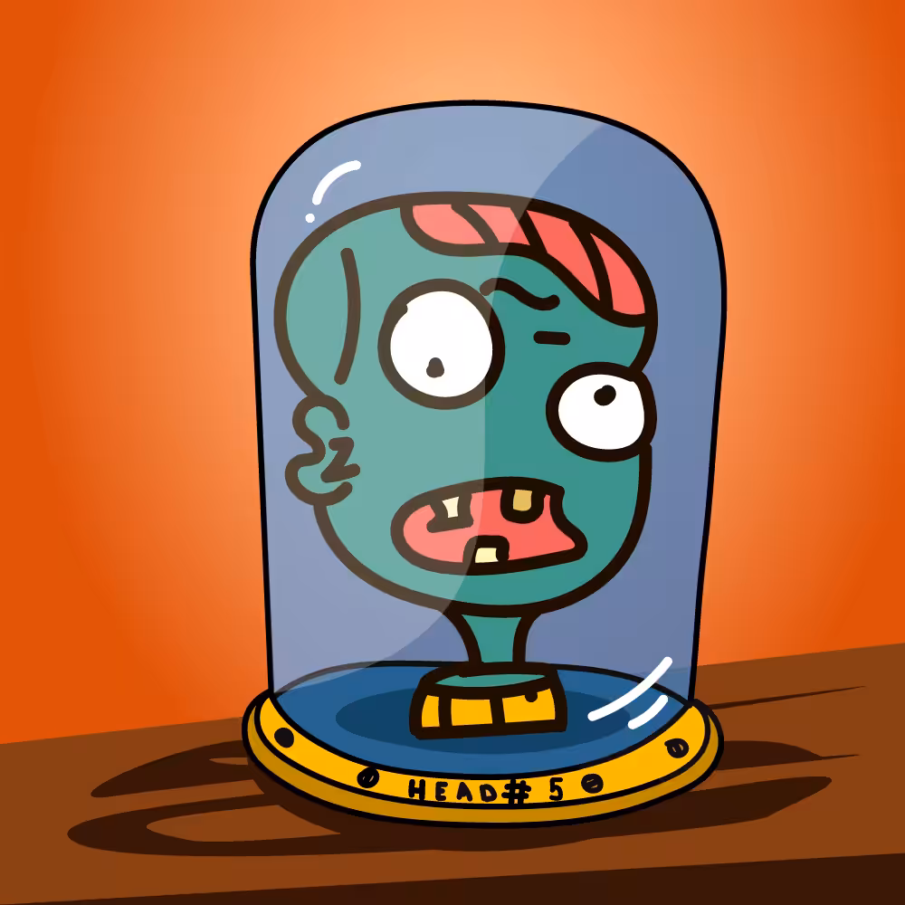 HashHead #5 Zombie