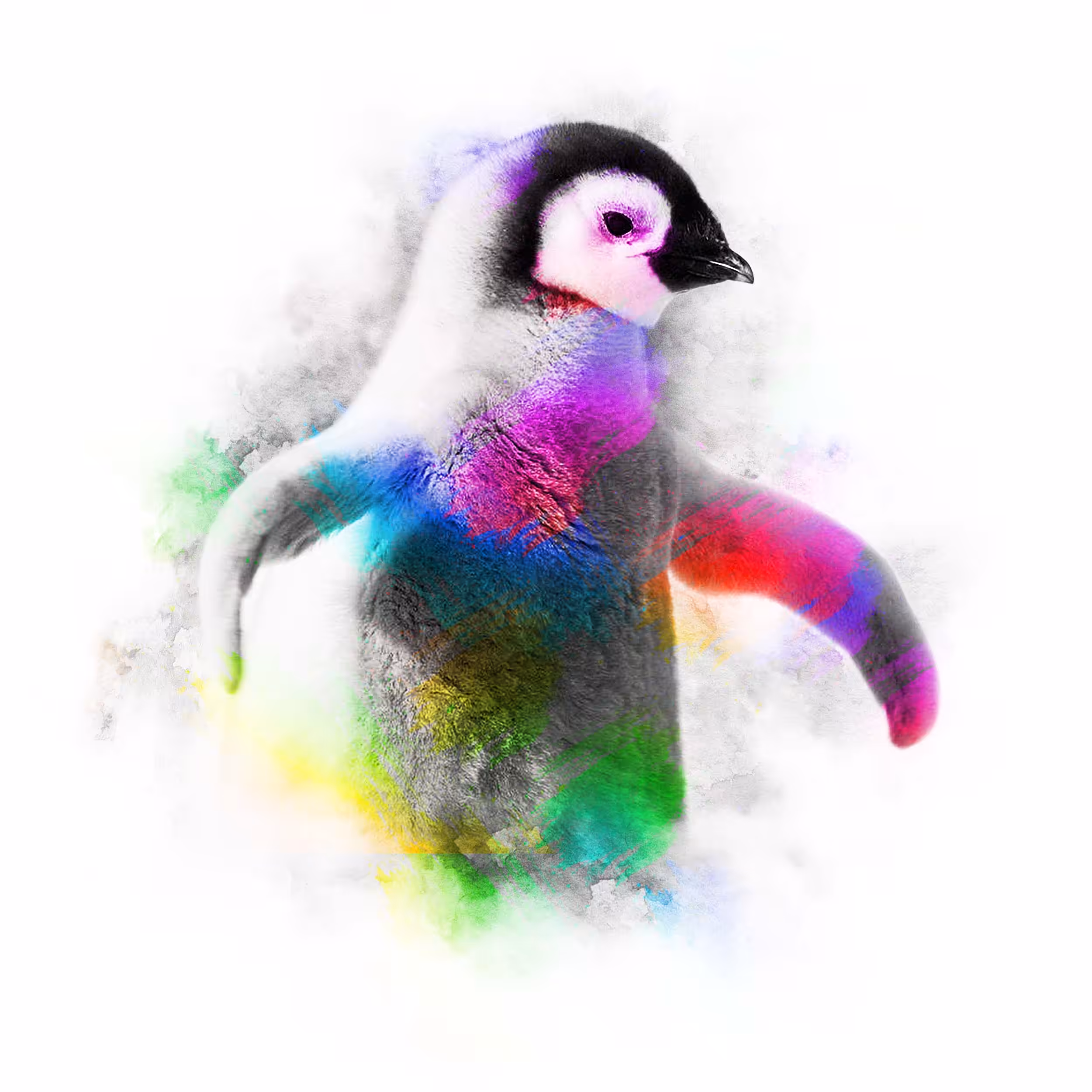 PSYCHEDELIC BABY - PENGUIN