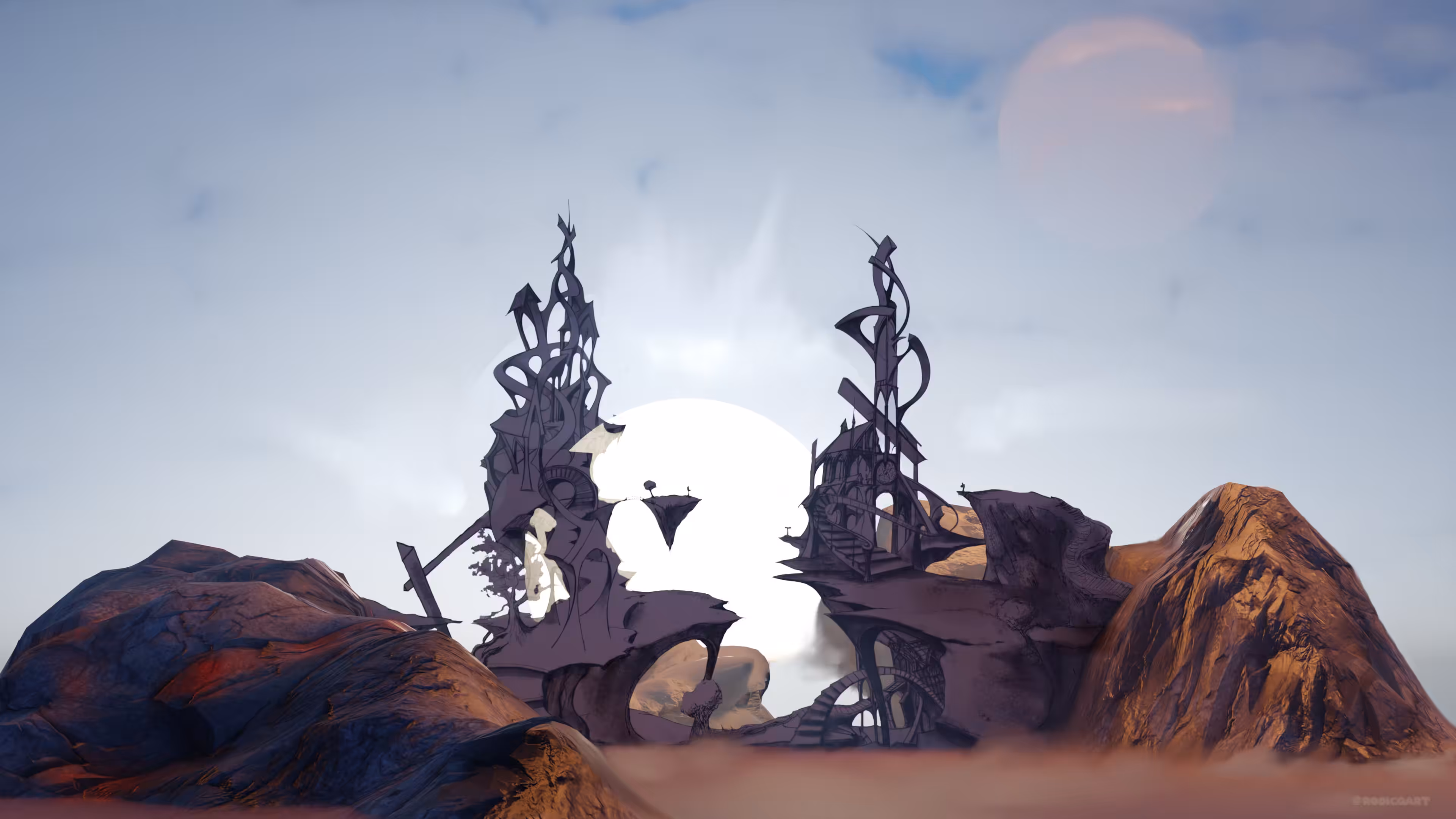 Fusion of Weird Cathedrals 1 & 2