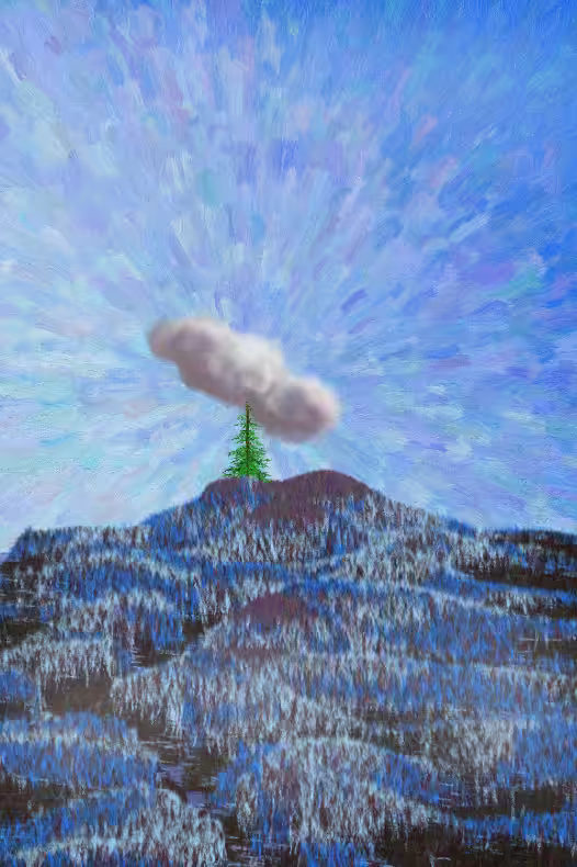 Tree and Cloud #155