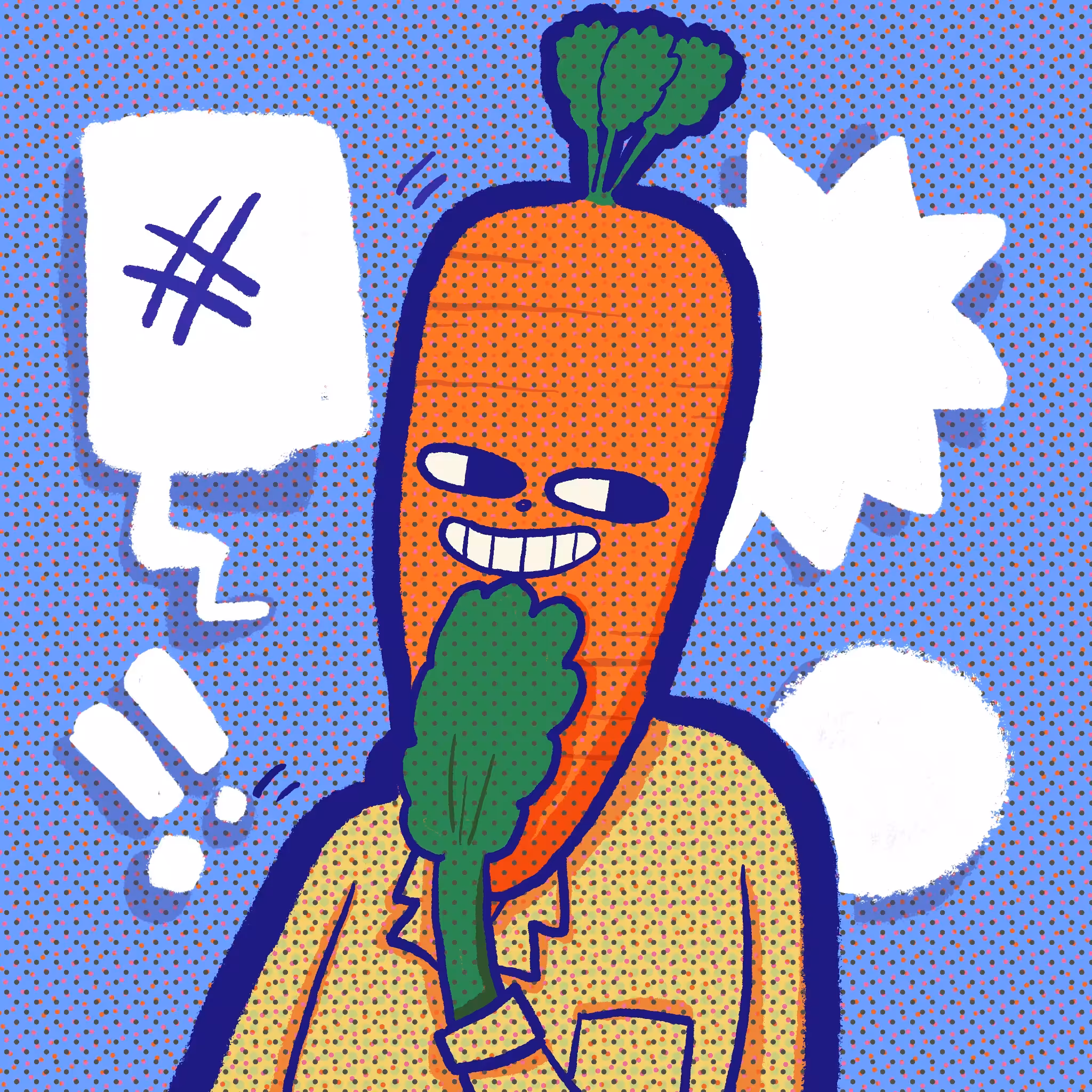 VEGGIES GANGSTER: #5 Carrot