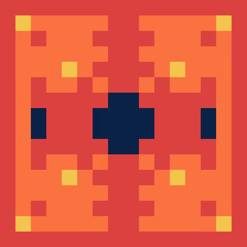 Pixel Mandala #76