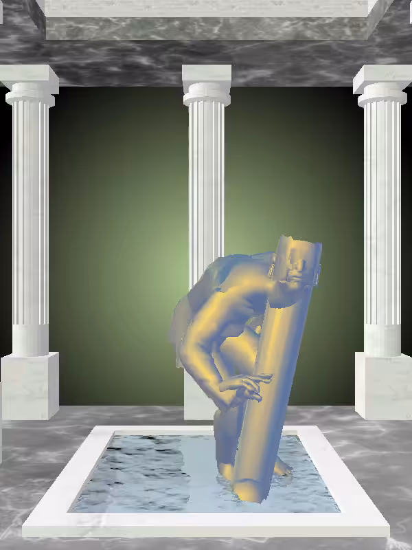 HeavenComputer: The Sneaky Sunlit Cobalt Man #683