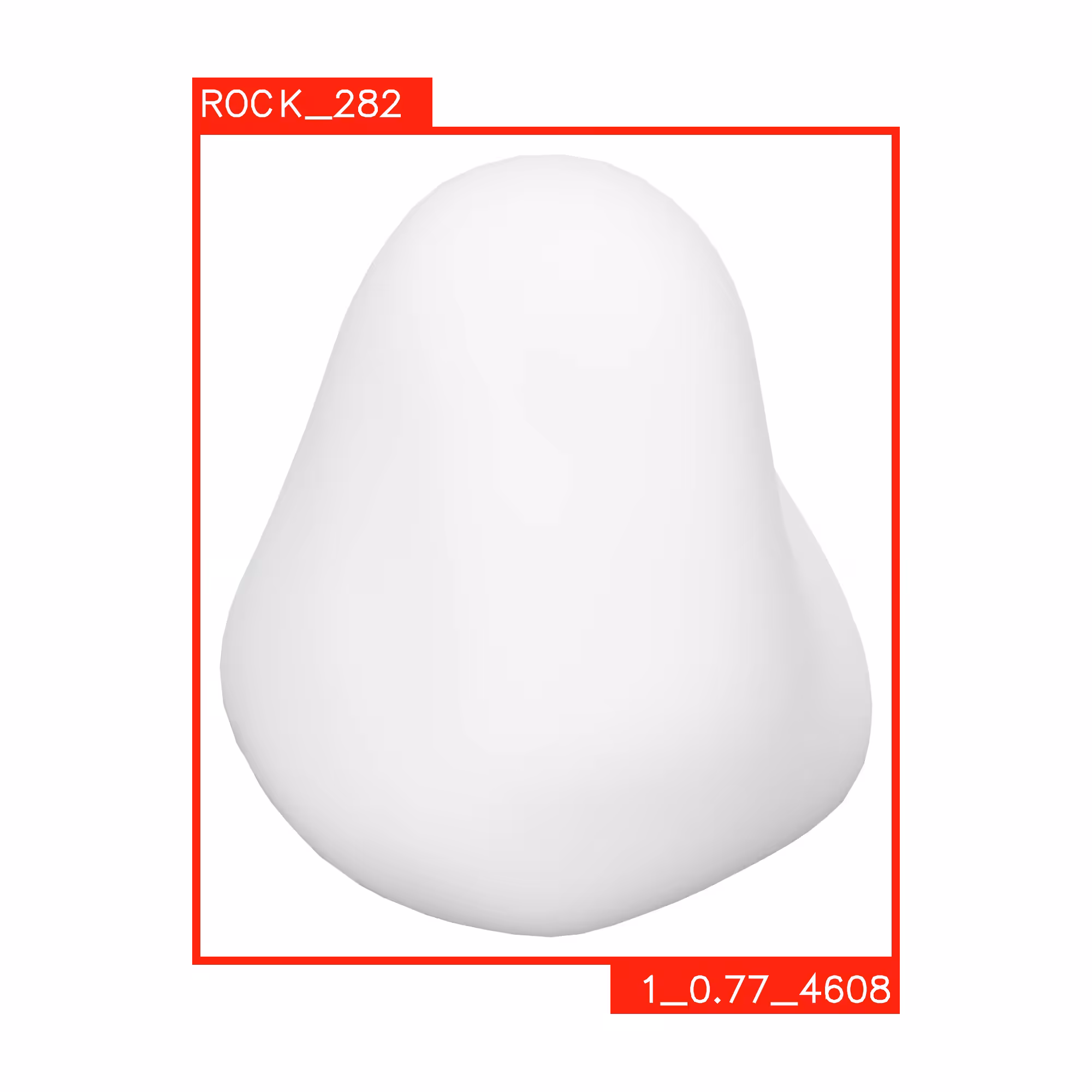 UNSHADED ROCKS: ROCK 282