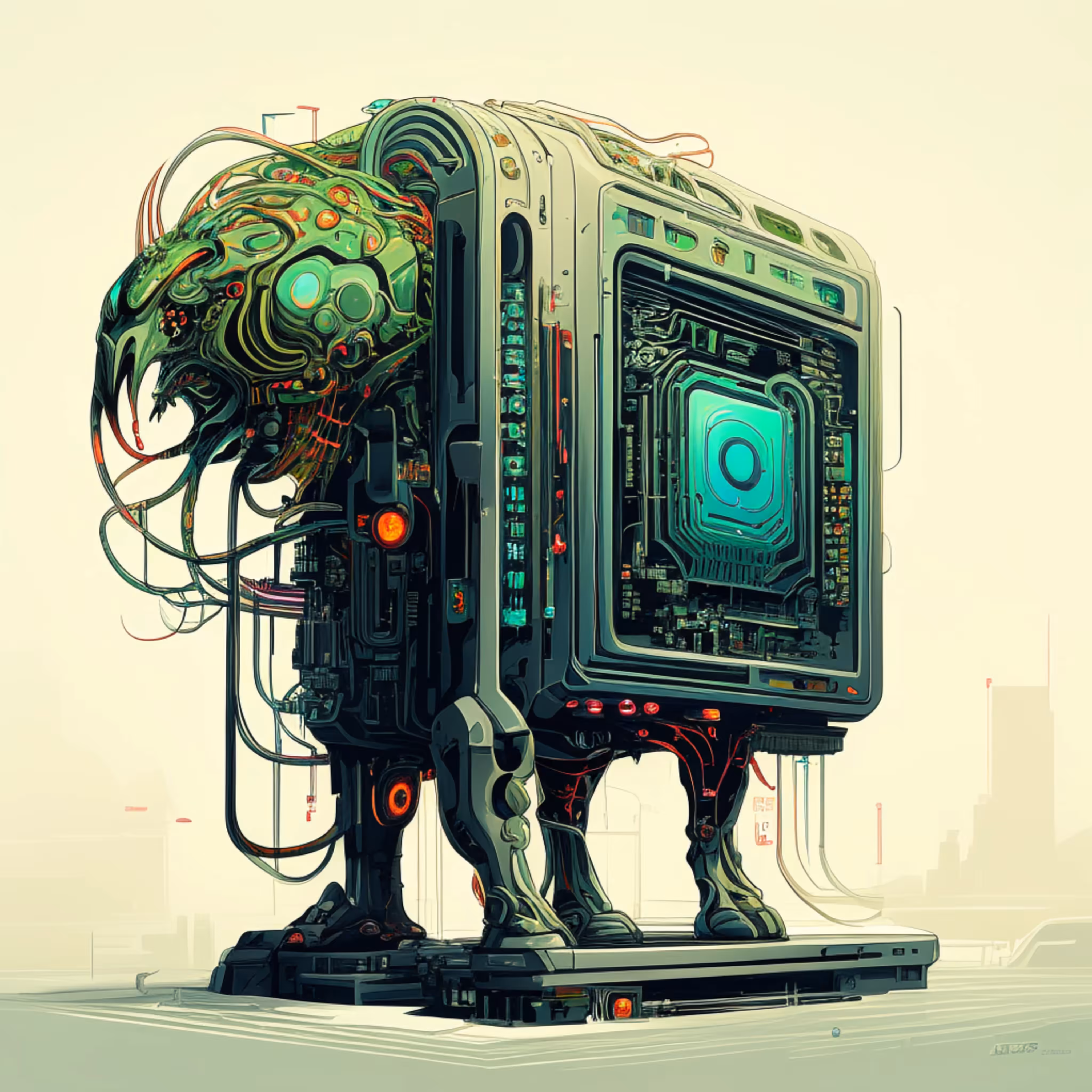 cybernetic symbiosis #17