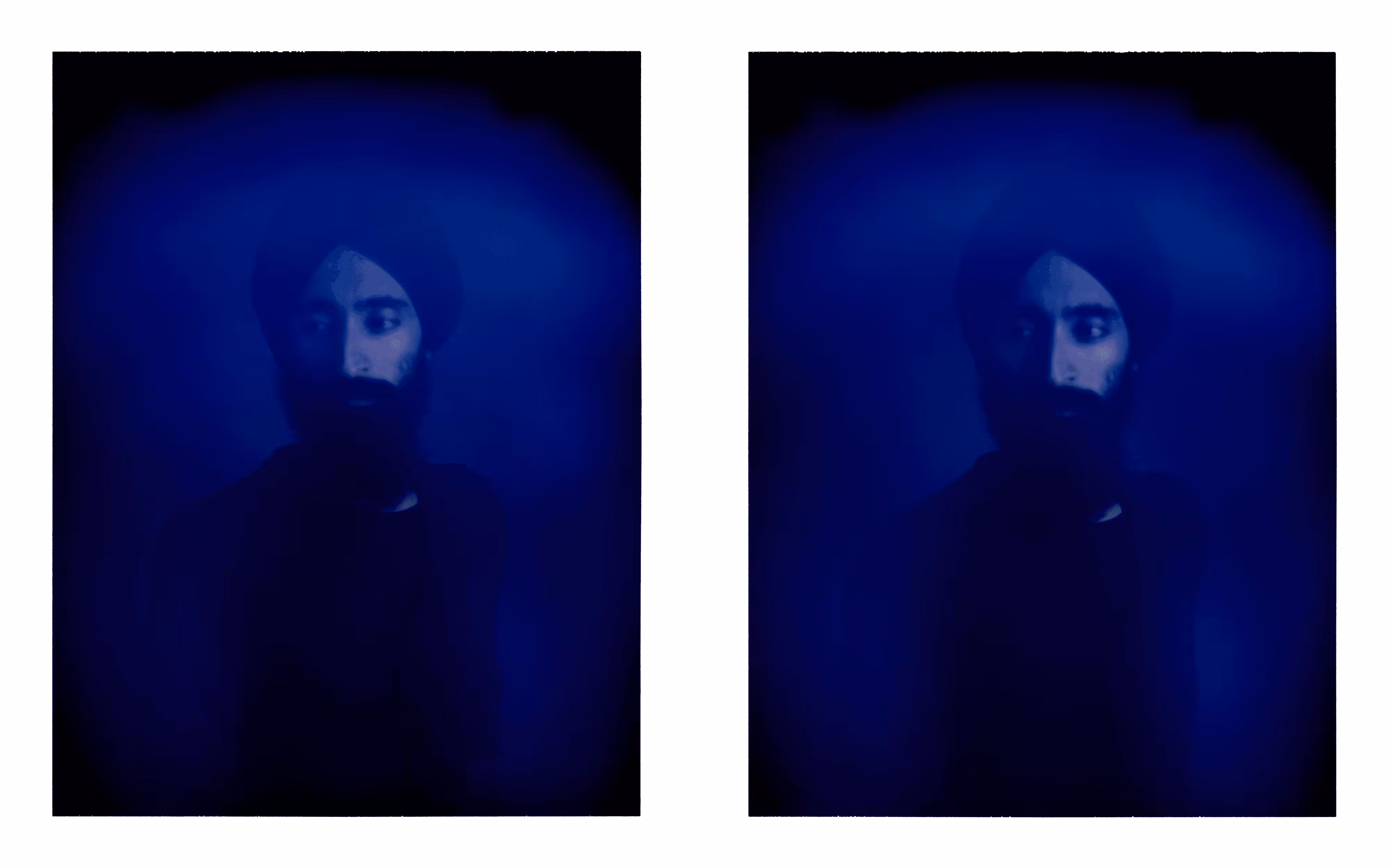 The Portrait Machine #25. Waris Ahluwalia (Diptych)