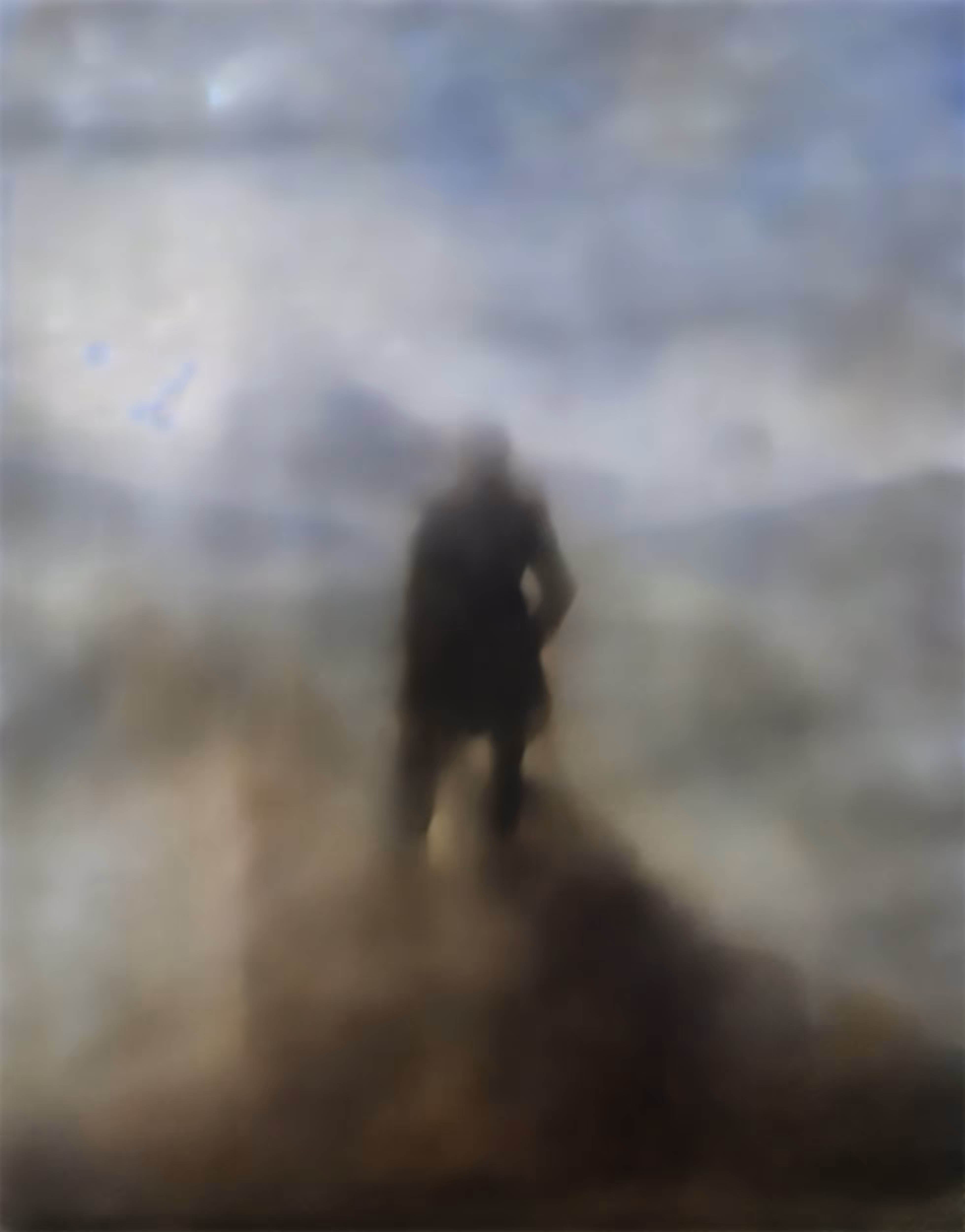 After Friedrich (The Wanderer Above the Sea of Fog)