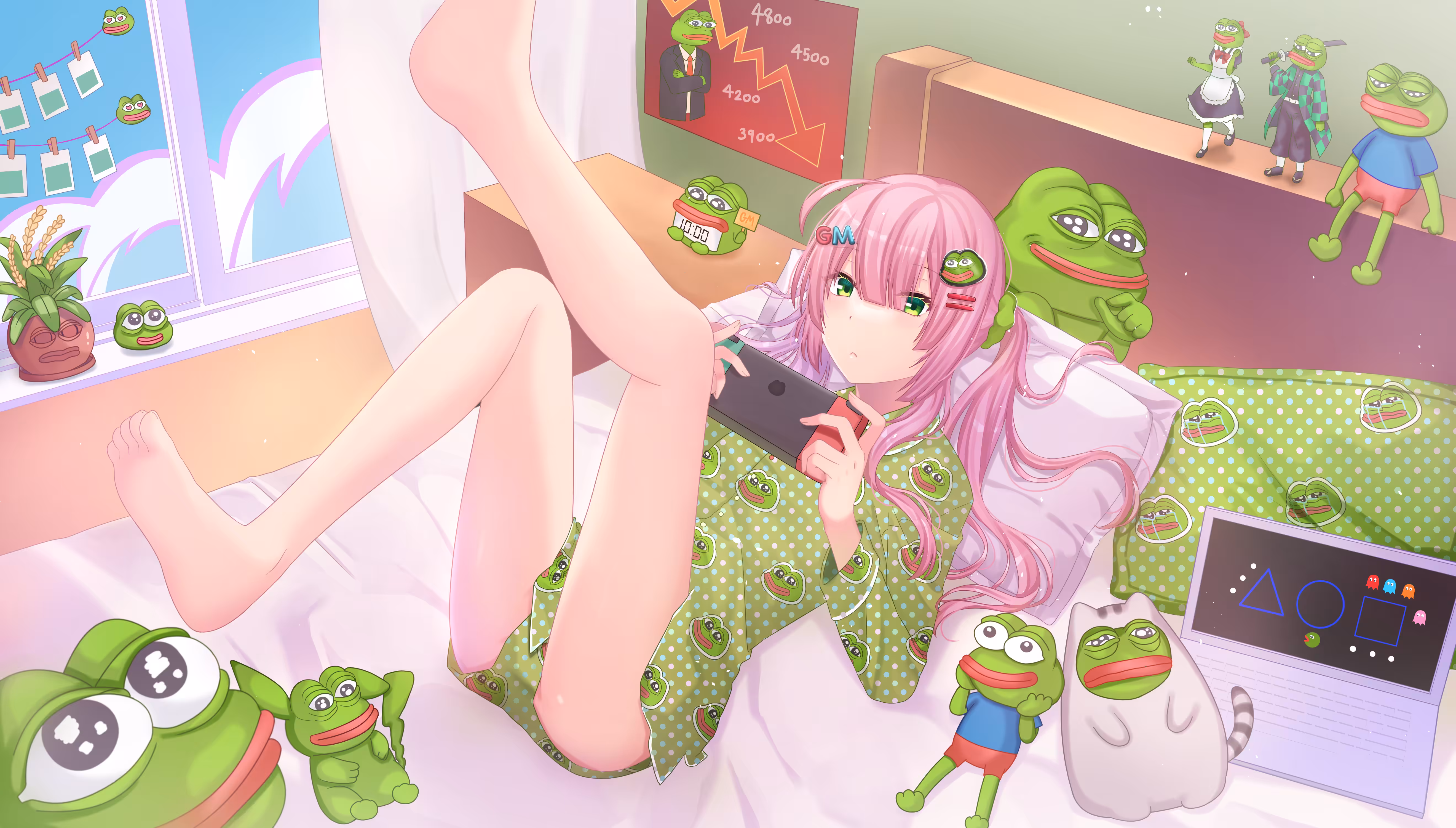 Chilling with Pepe