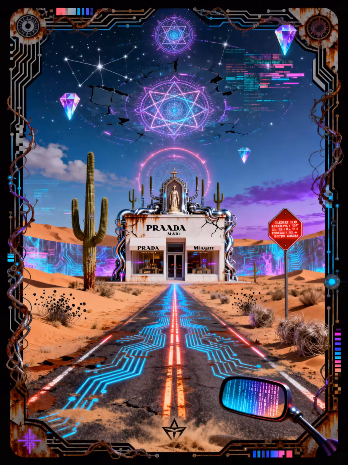 Prada Ascension // Cathedral of Code