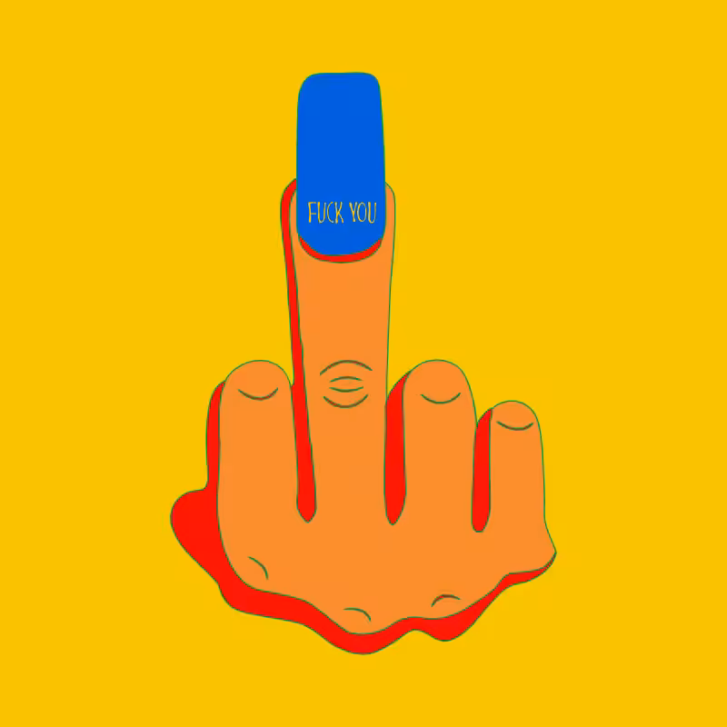 The finger #16