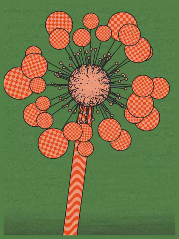 Abstract Dandelion #36