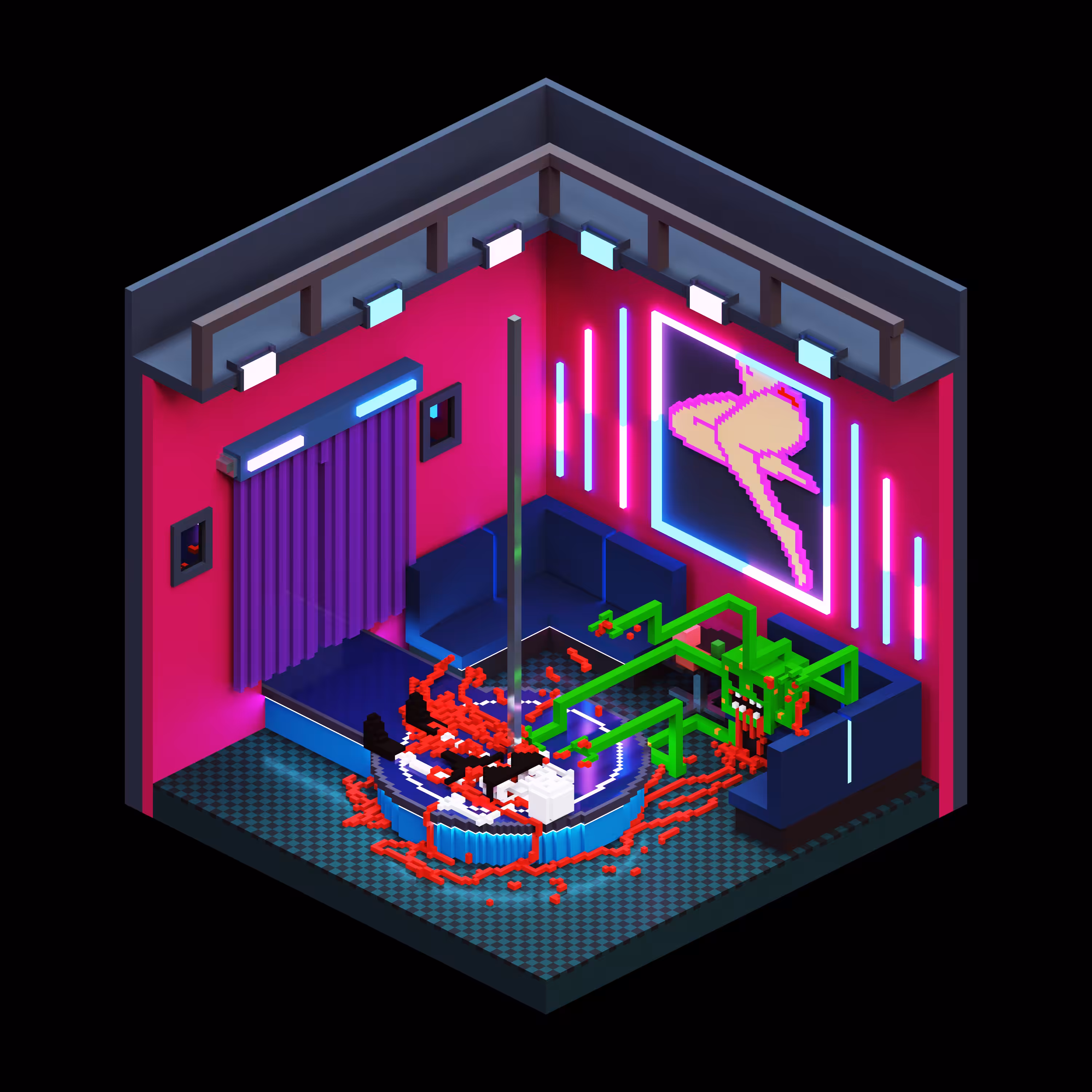 Voxel Room 18