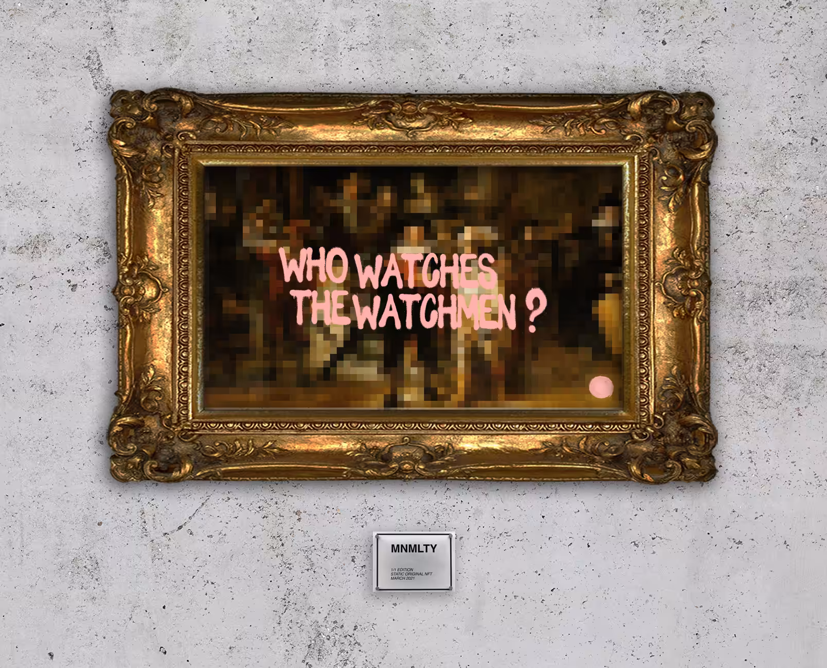 "Who Watches Who..."