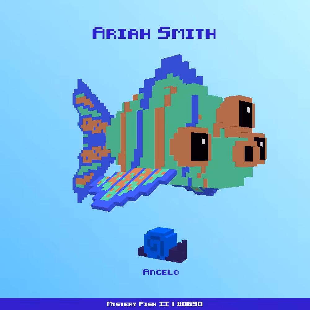 Ariah Smith :: Mystery Fish 0690/1000 