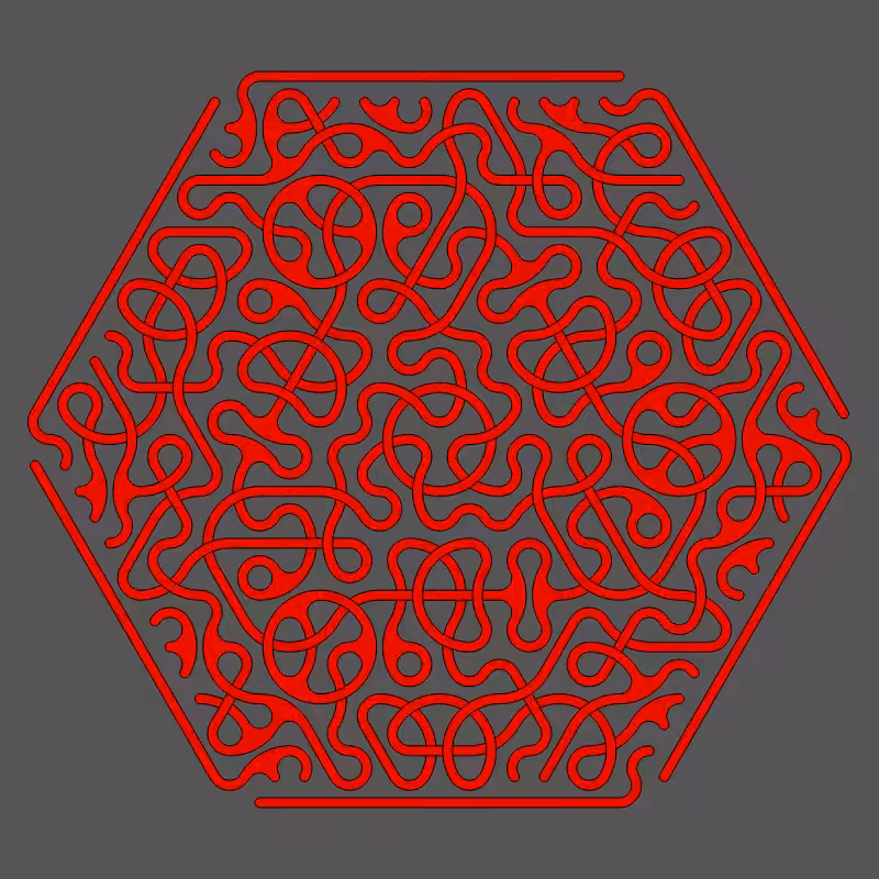 Threefold Symmetry - Dark Variations #460