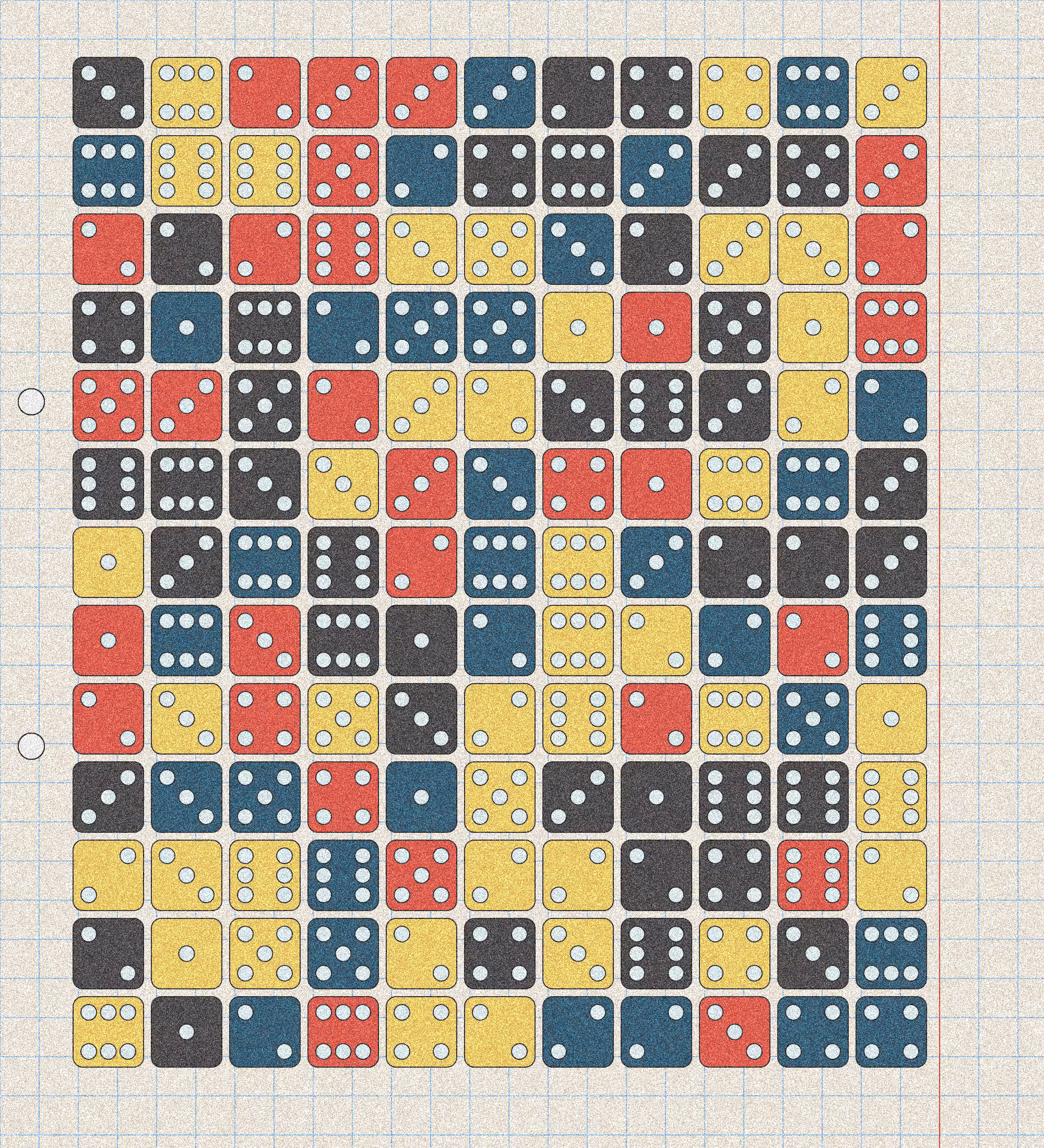 sketchbook page 6: dice roll #56