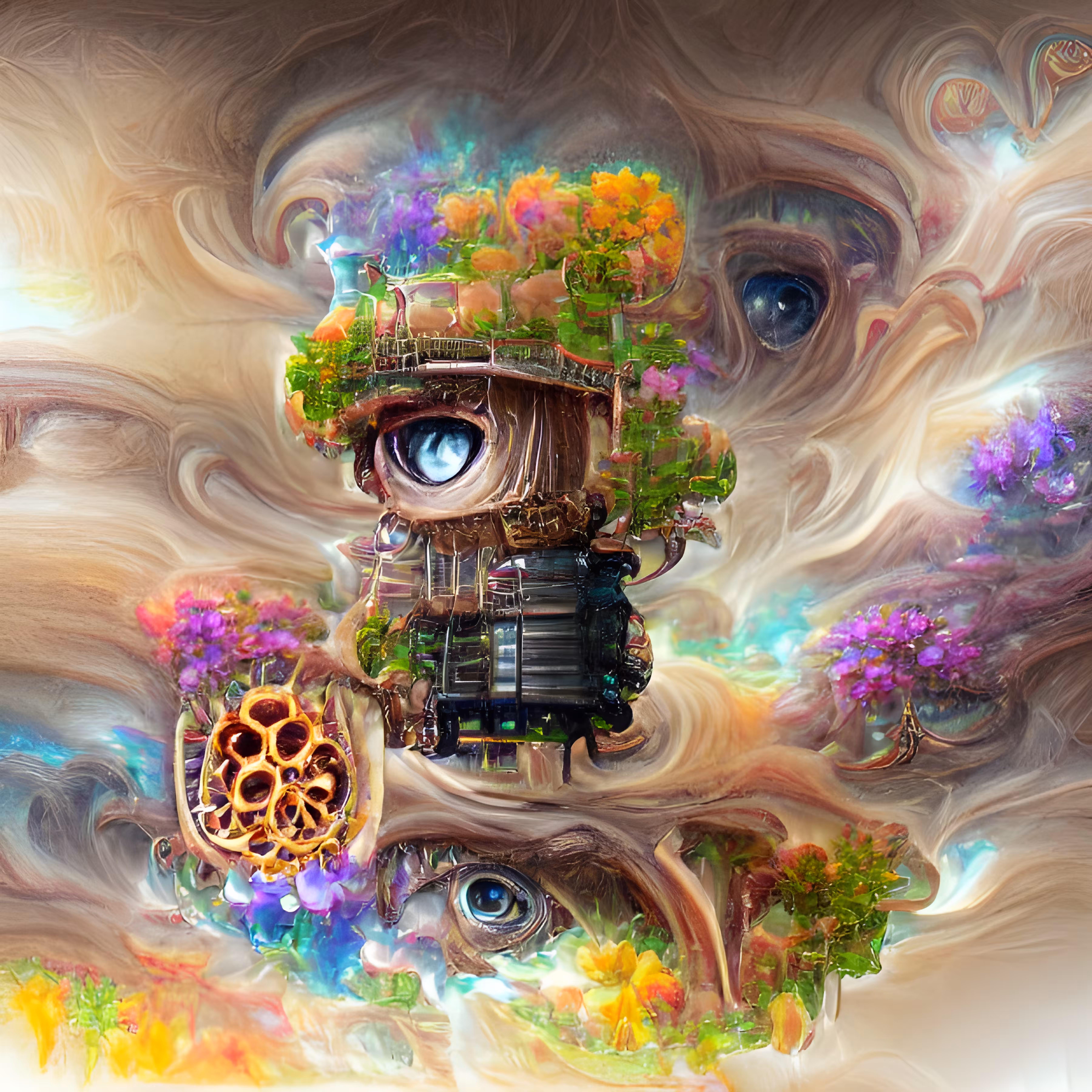The tree of life and the eyes of God