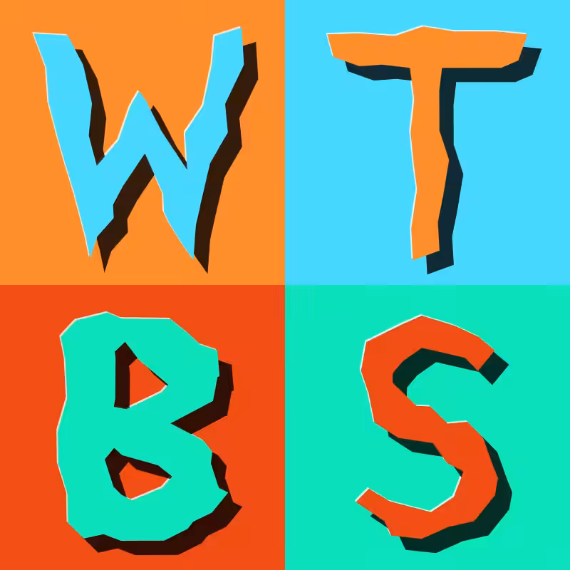 Waiting To Be Signed Logo with Wobbles #145