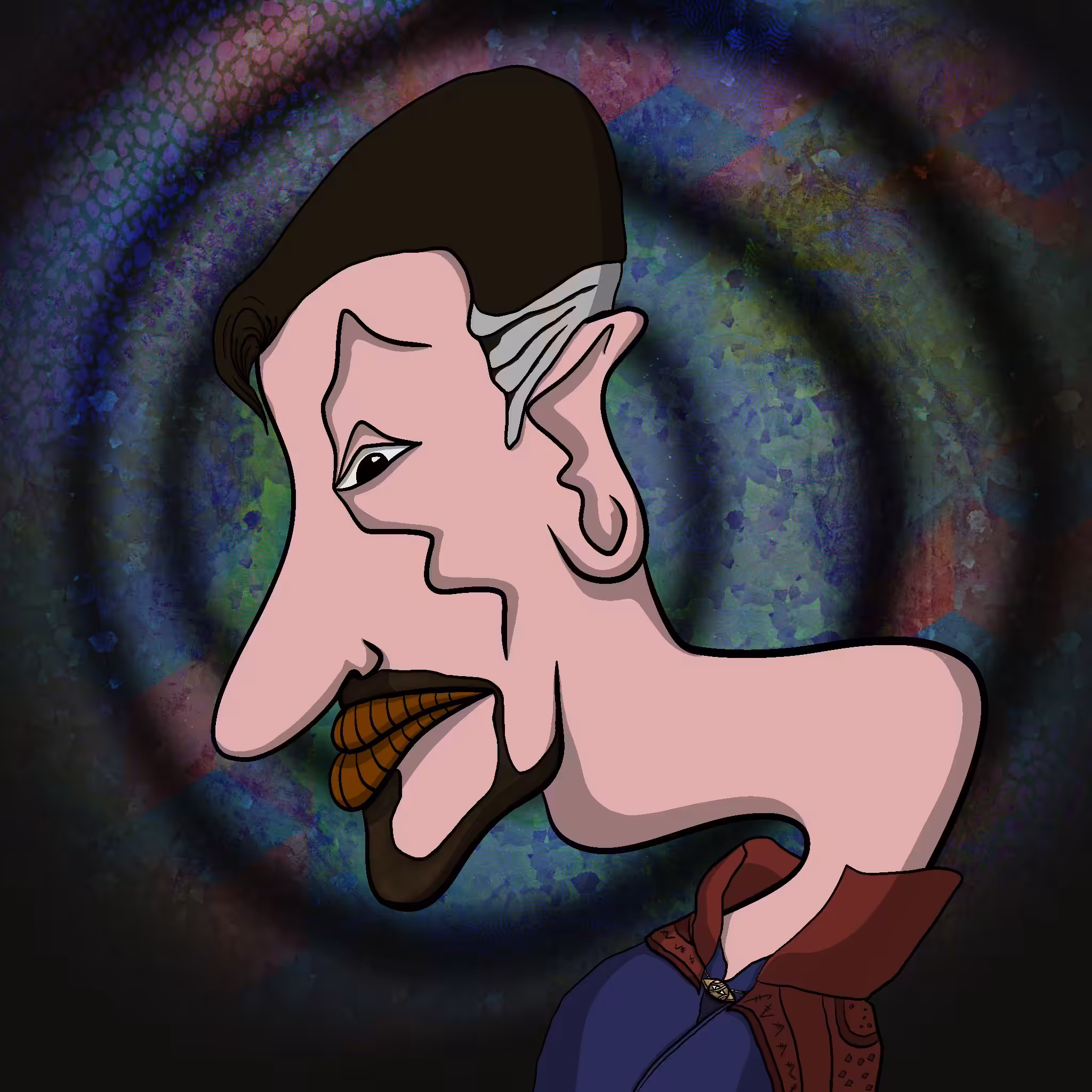 FAWKFACES: #98 Strange Face 