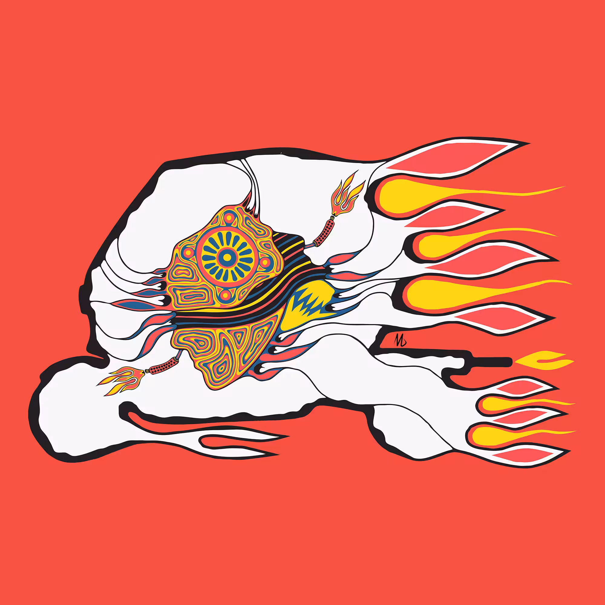 inside the head