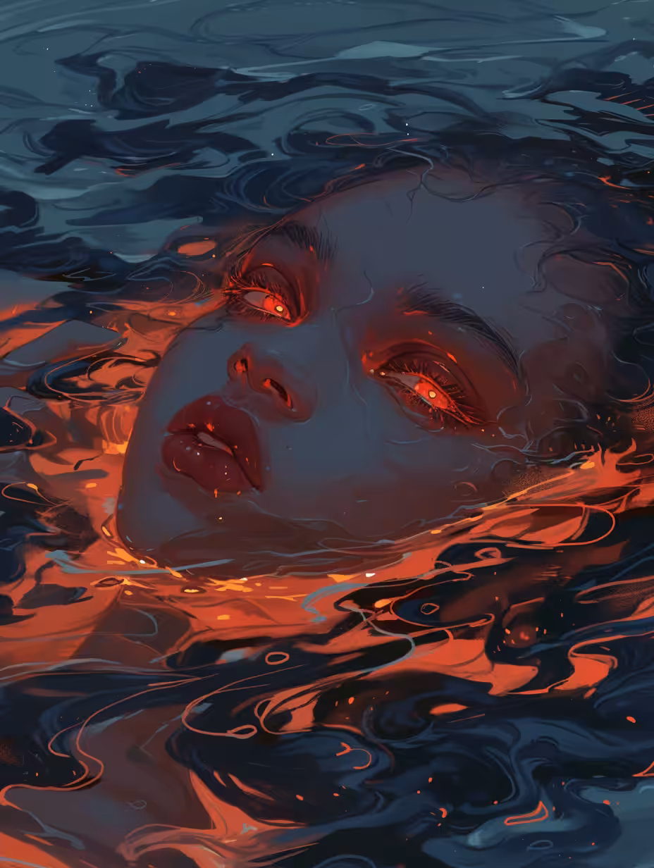 between swimming & drowning: untitled no. 13