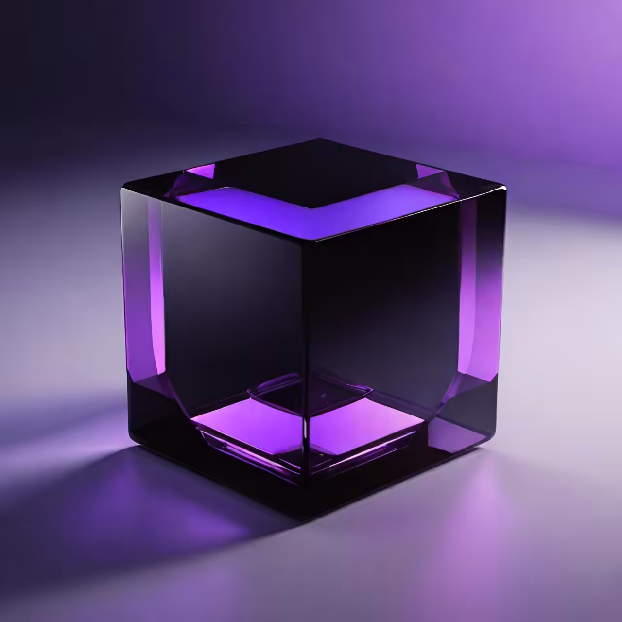 Violet glass