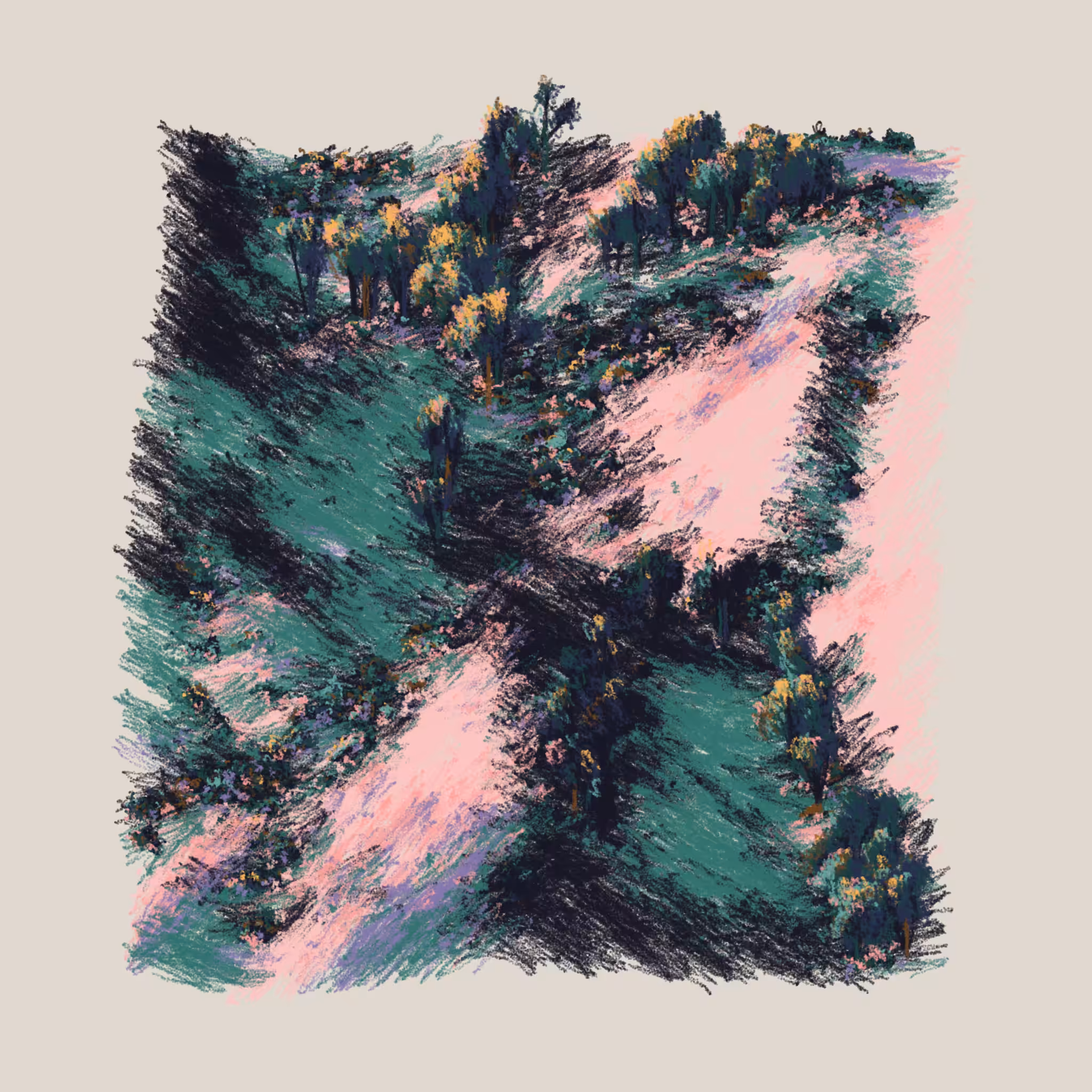 Eucalyptus and Sagebrush #91