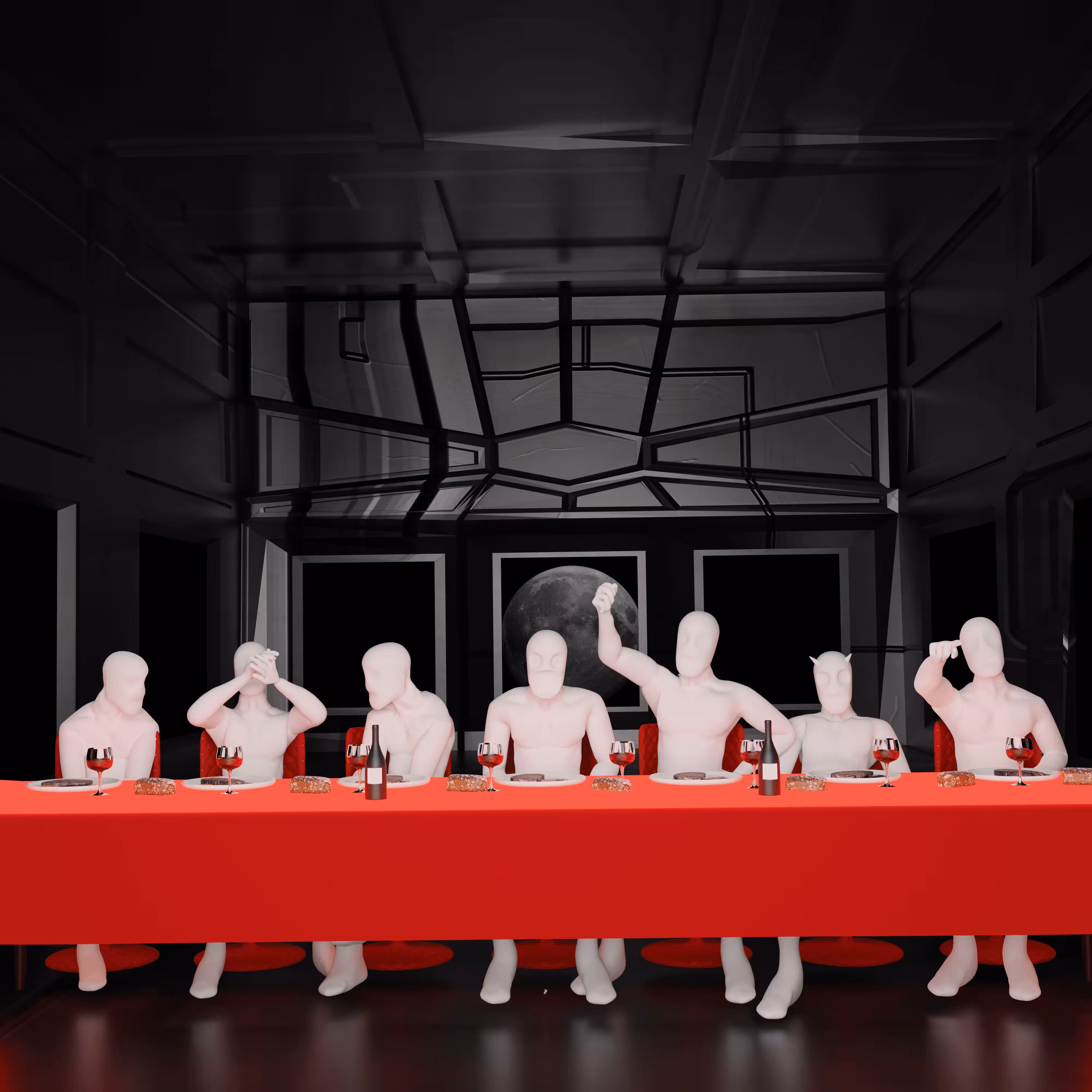 The last supper 21 Century