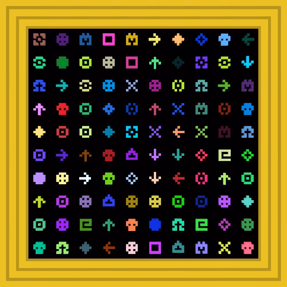 twist and shout :: Procedural Symbols #327/1000