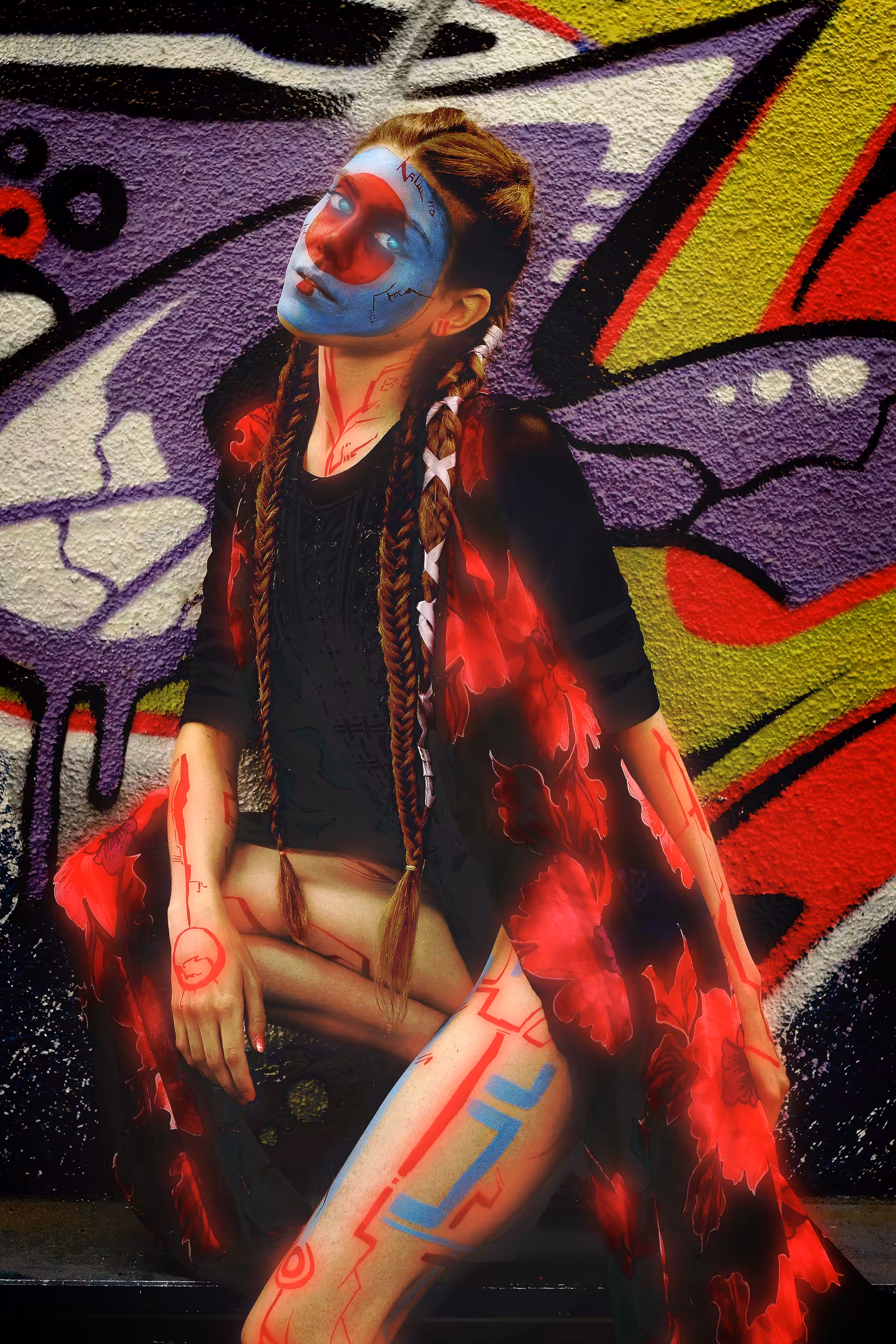 Cyberpunk Graffiti