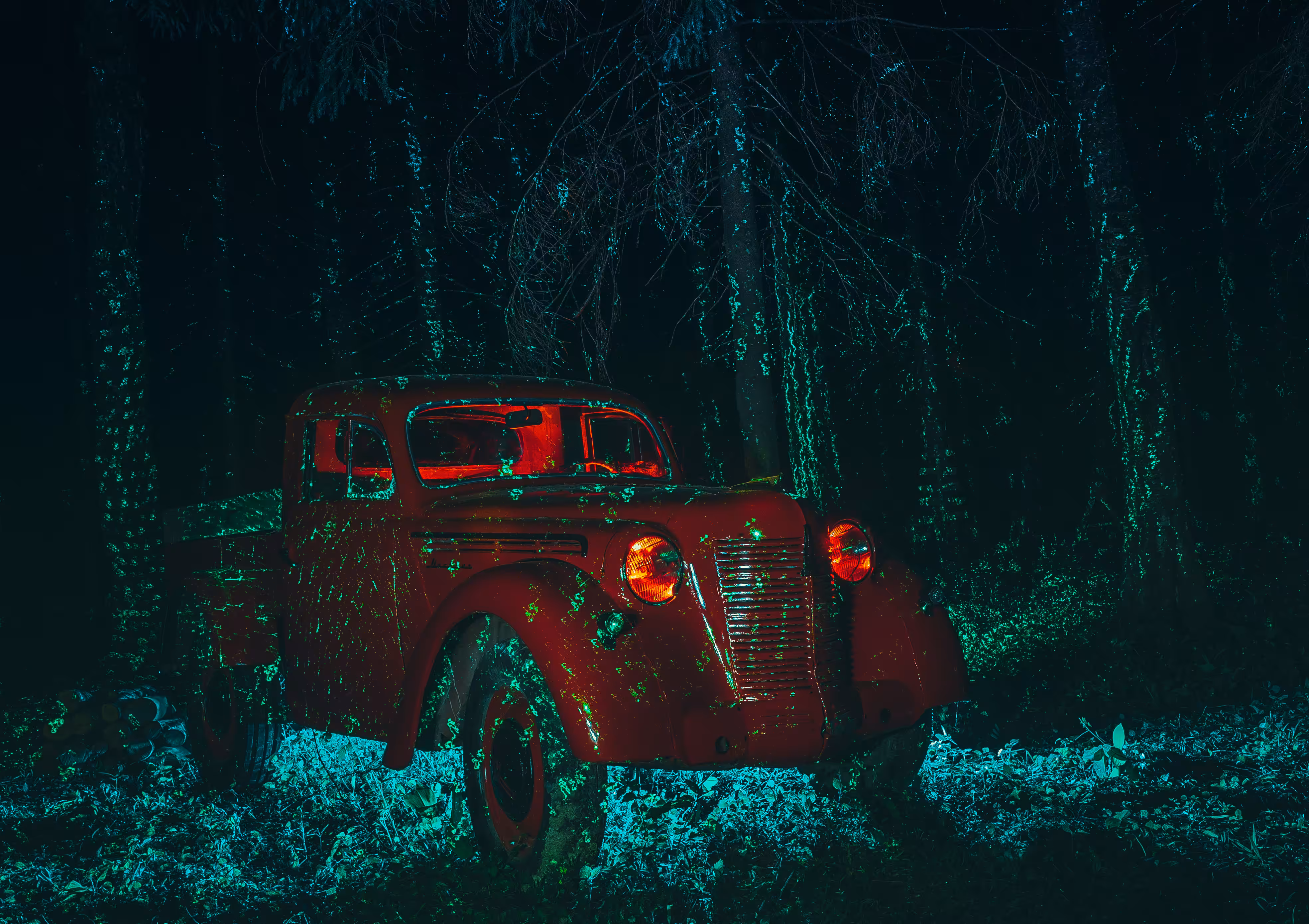 Night parking.