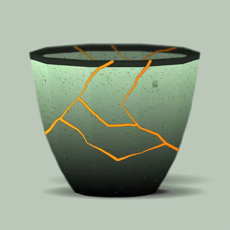 Kintsugi Pottery #30