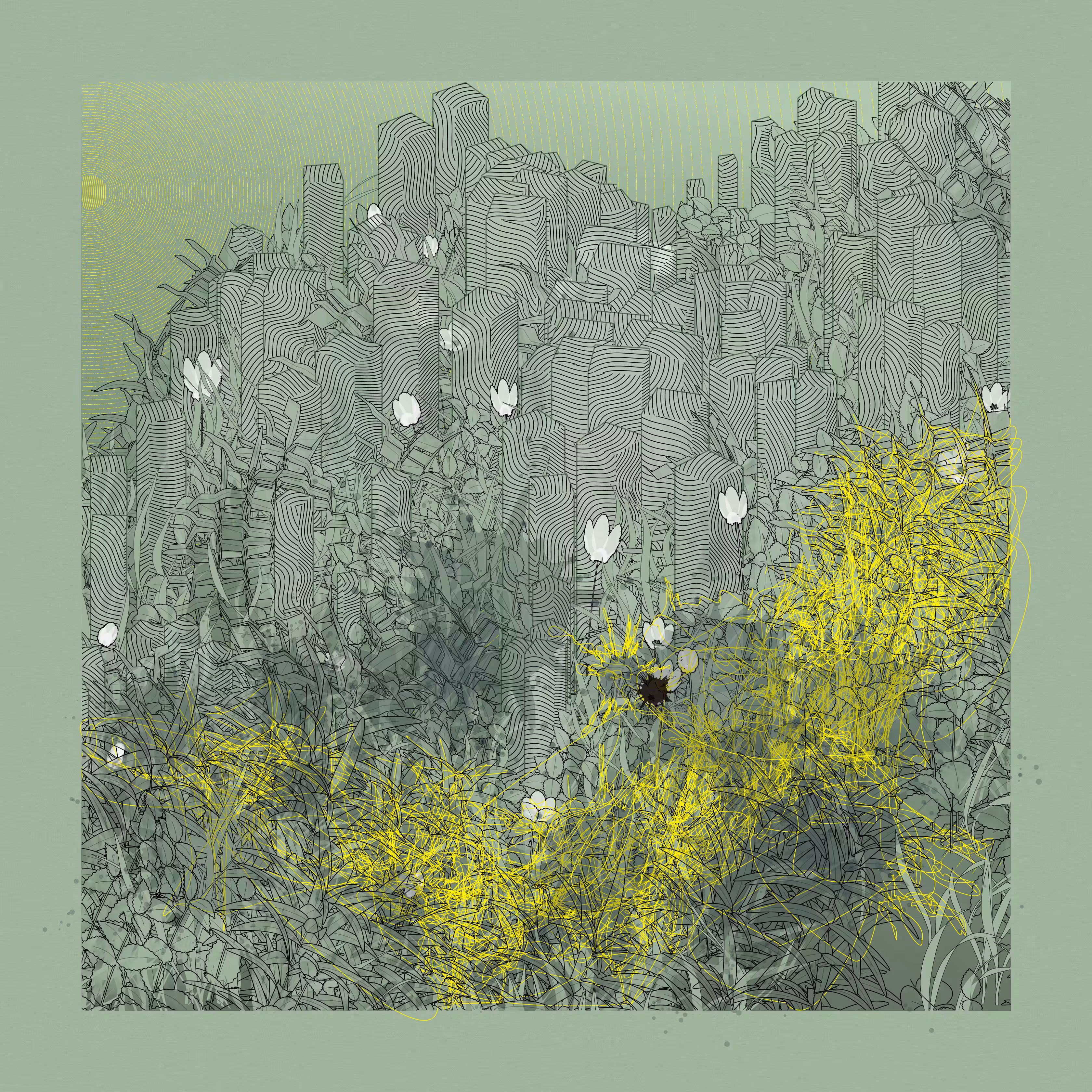 Landscape with Carbon Capture #5709
