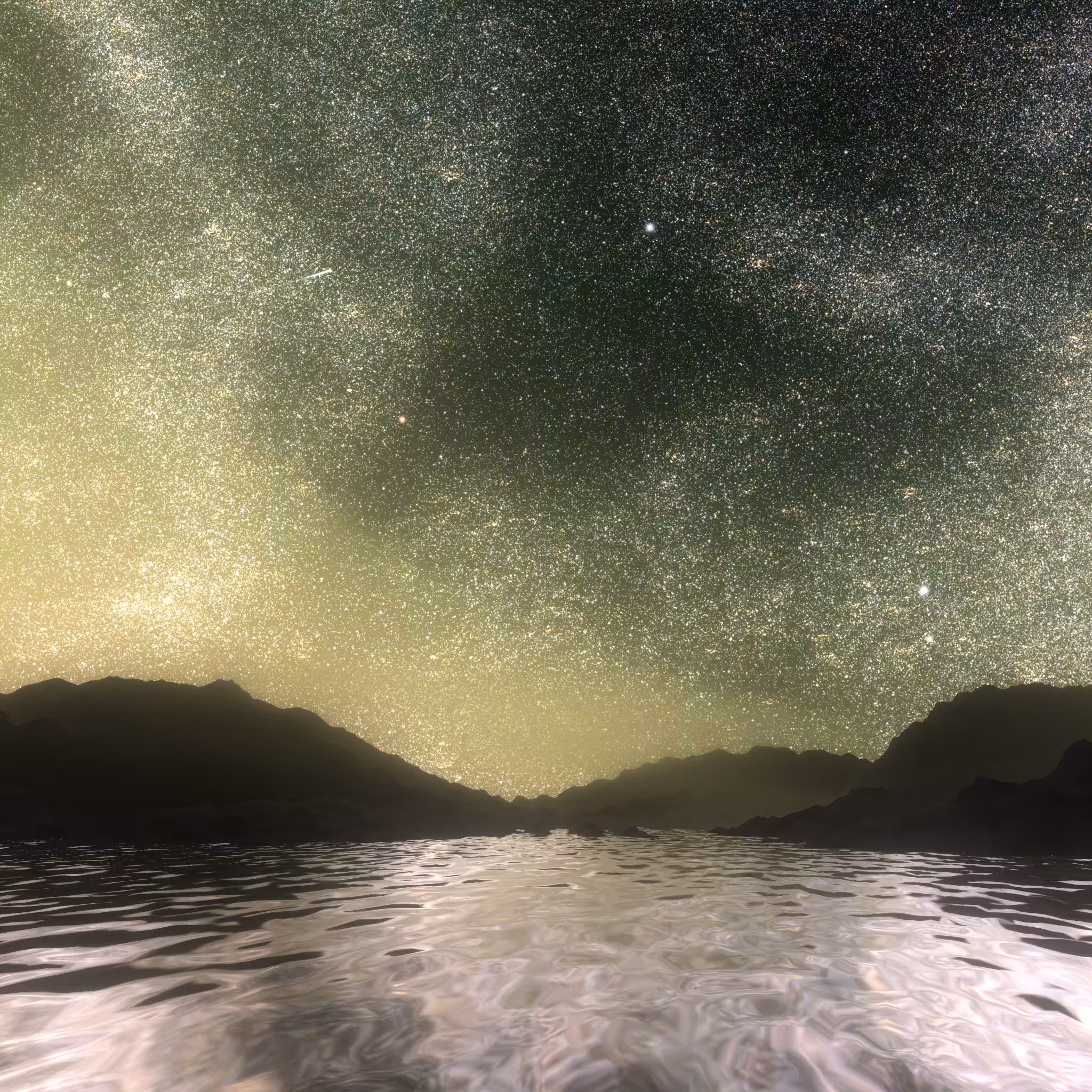 A long starry night