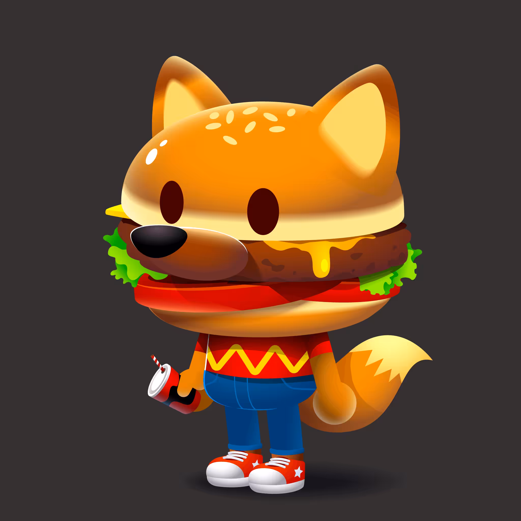 LetsFox #32 ' Burton '