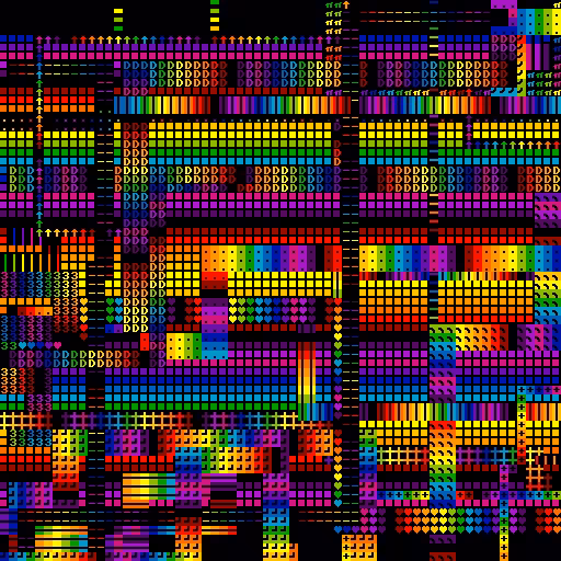 Etch a Rainbow #96