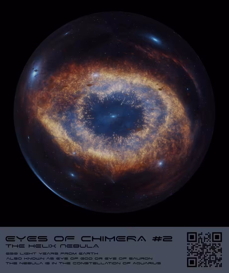 EYES OF CHIMERA #2 - HELIX NEBULA