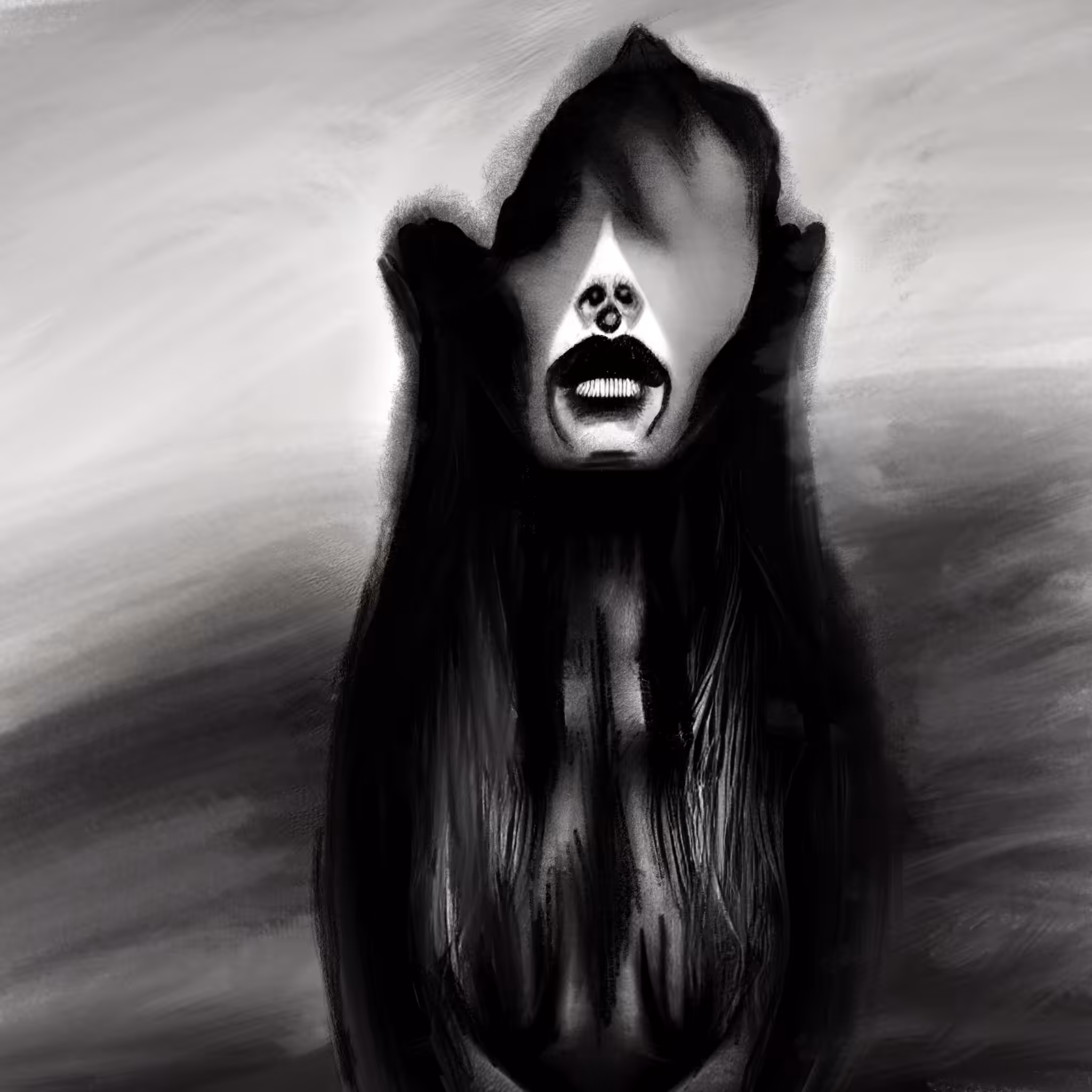 A world that smells of burning. People who smoke. It's a smoky life. A world a little cooler than hell