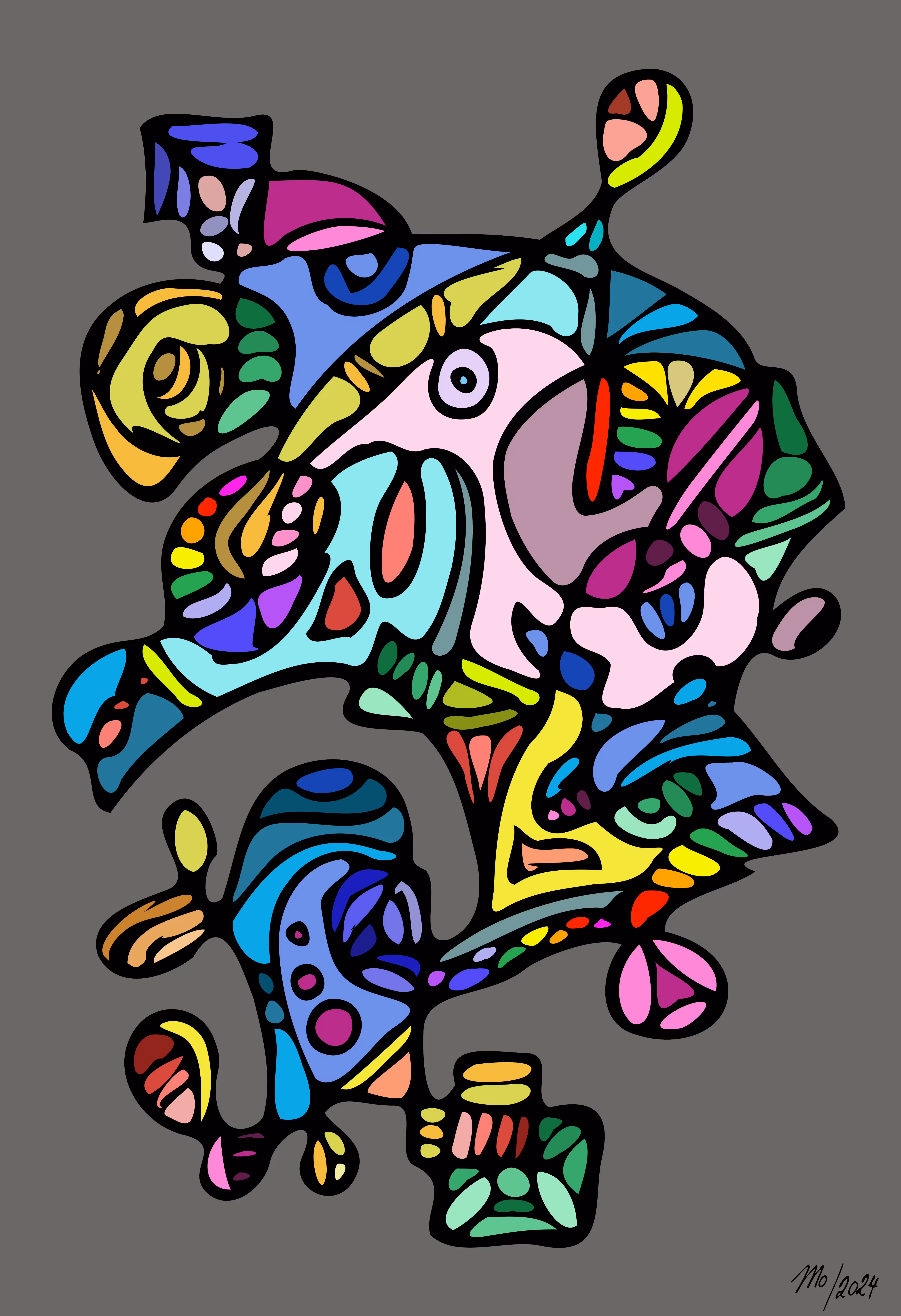 Monika's Vector Fun: Elephant and Castle