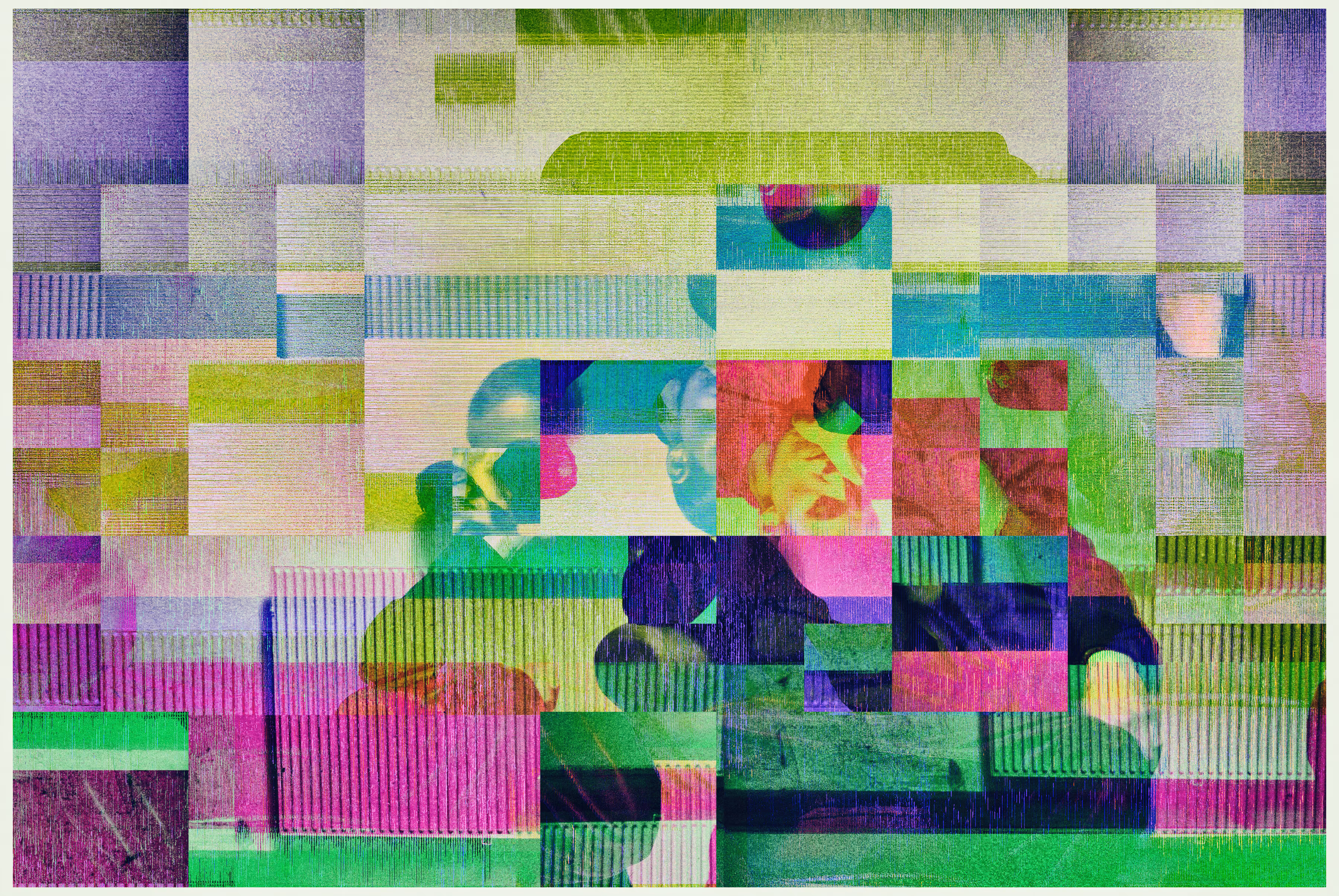 Glitched Self Portrait
