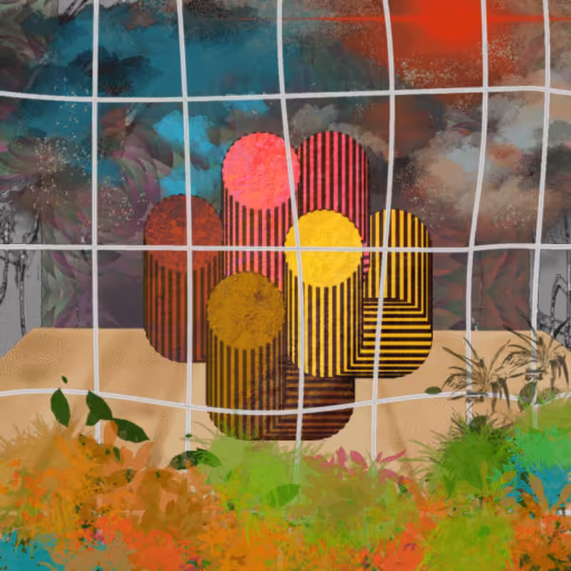 Geometric Garden #15