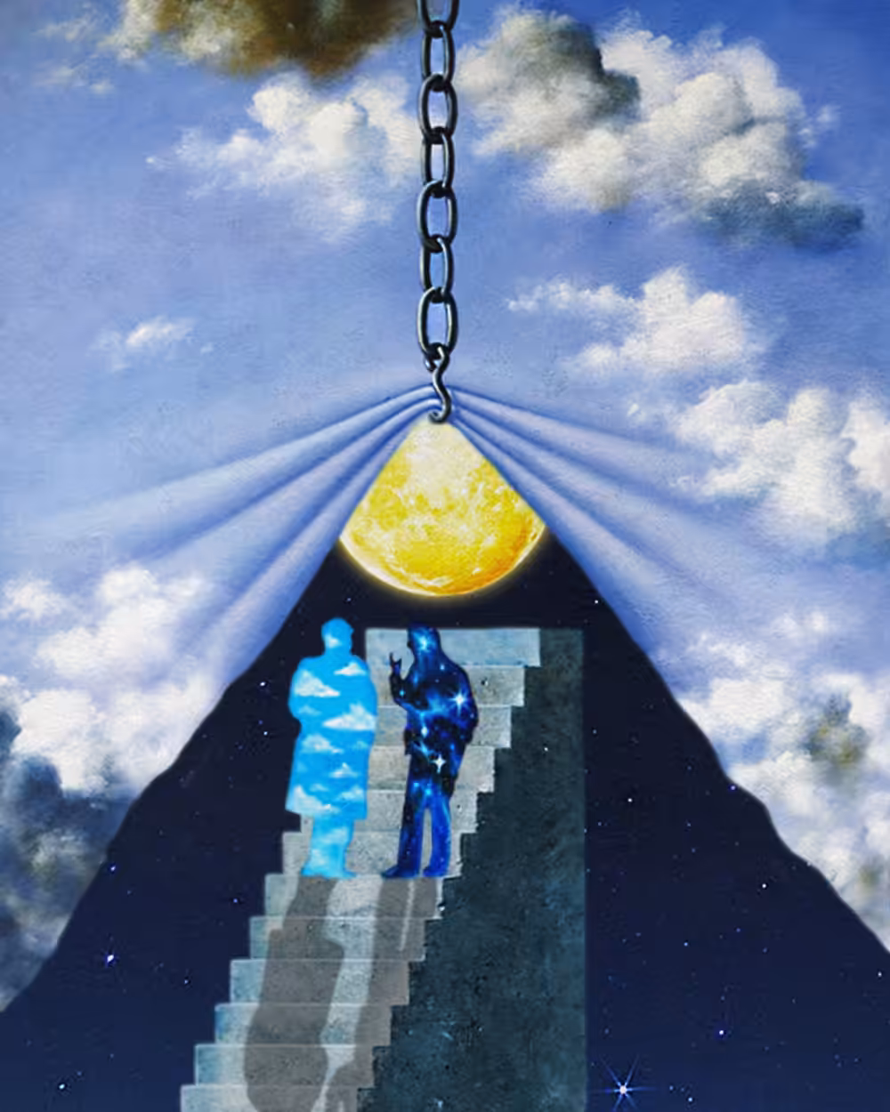 The sky is in communication