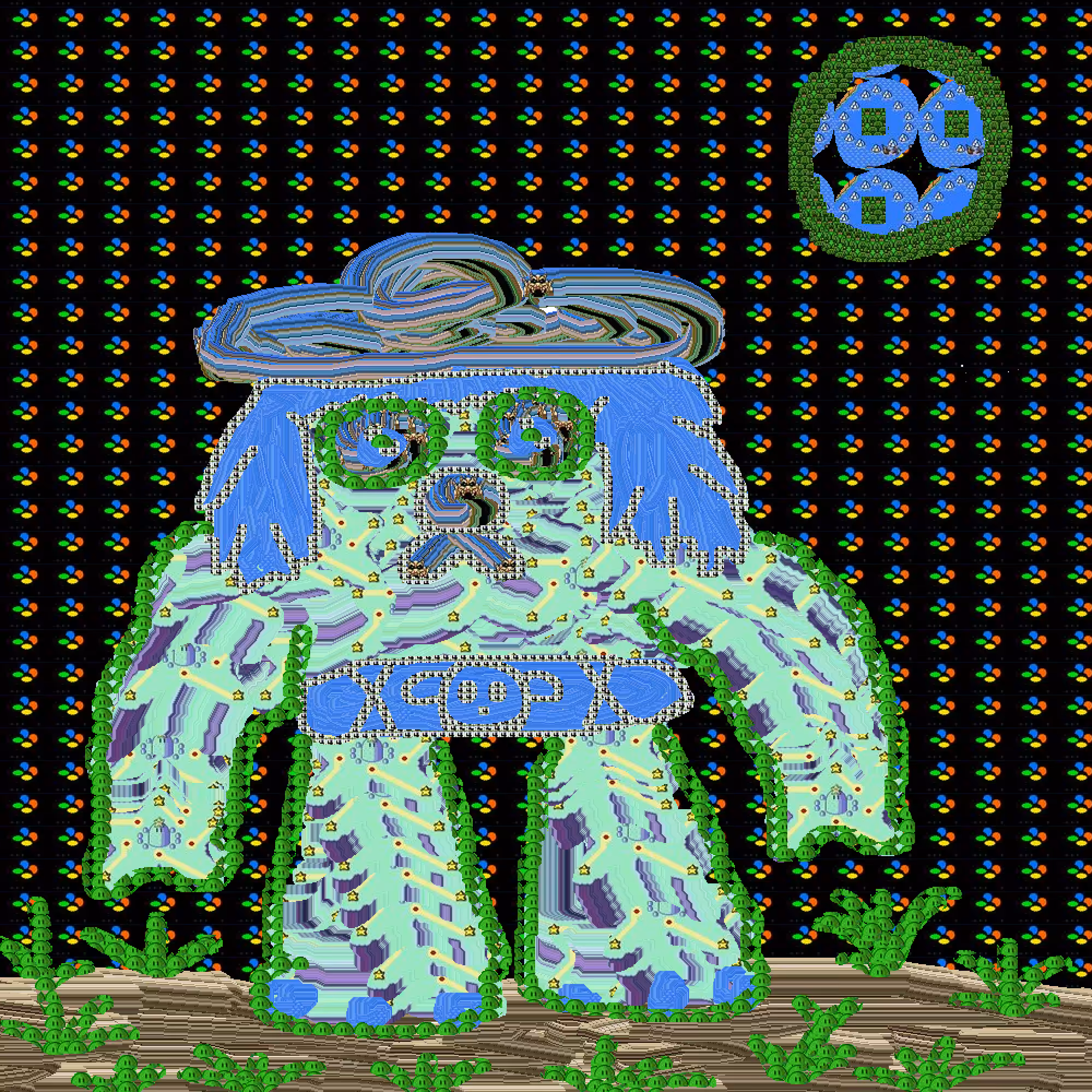 sad zombie cowboy