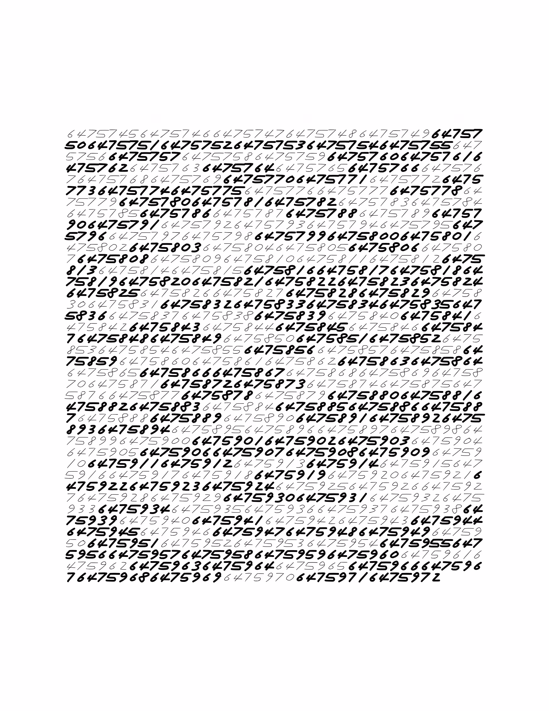Endless (5,607,250 to Infinity) #2991